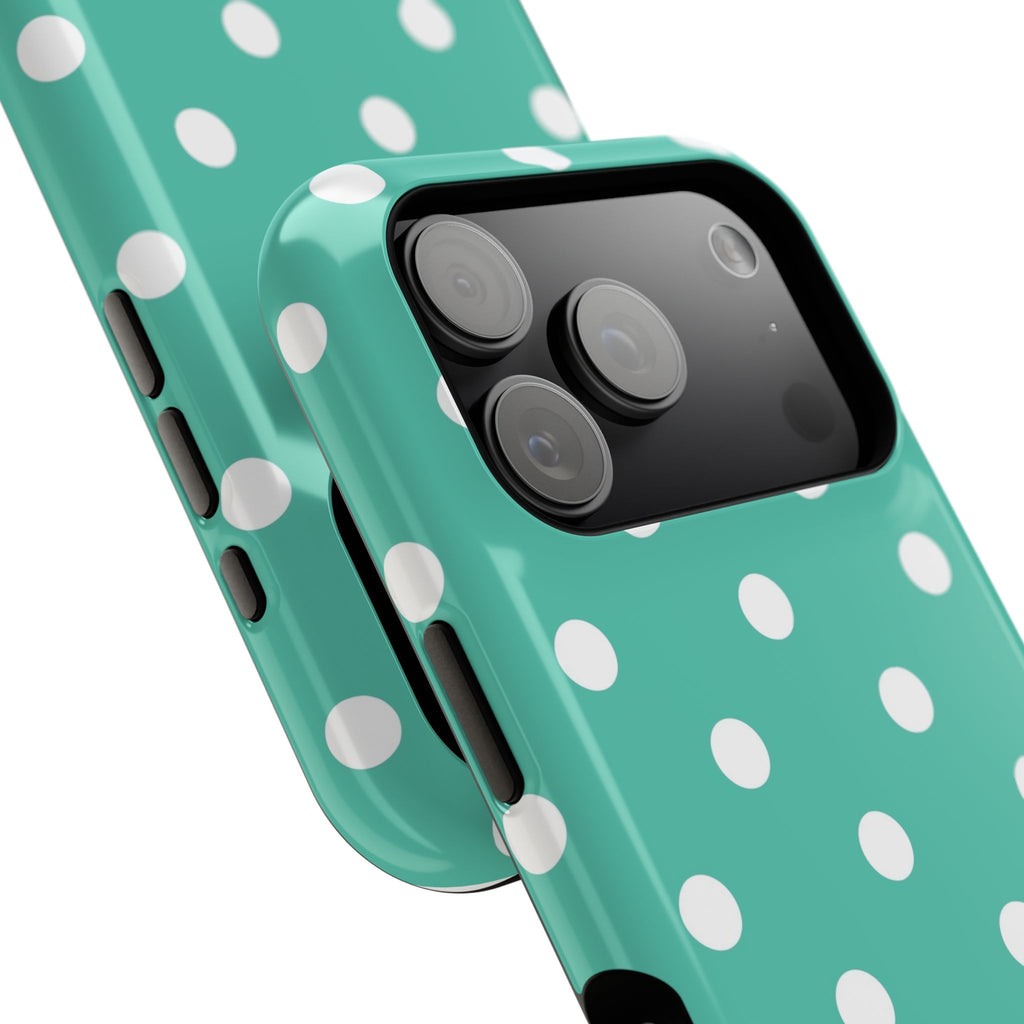 Polka Dot Phone Case - Impact-Resistant