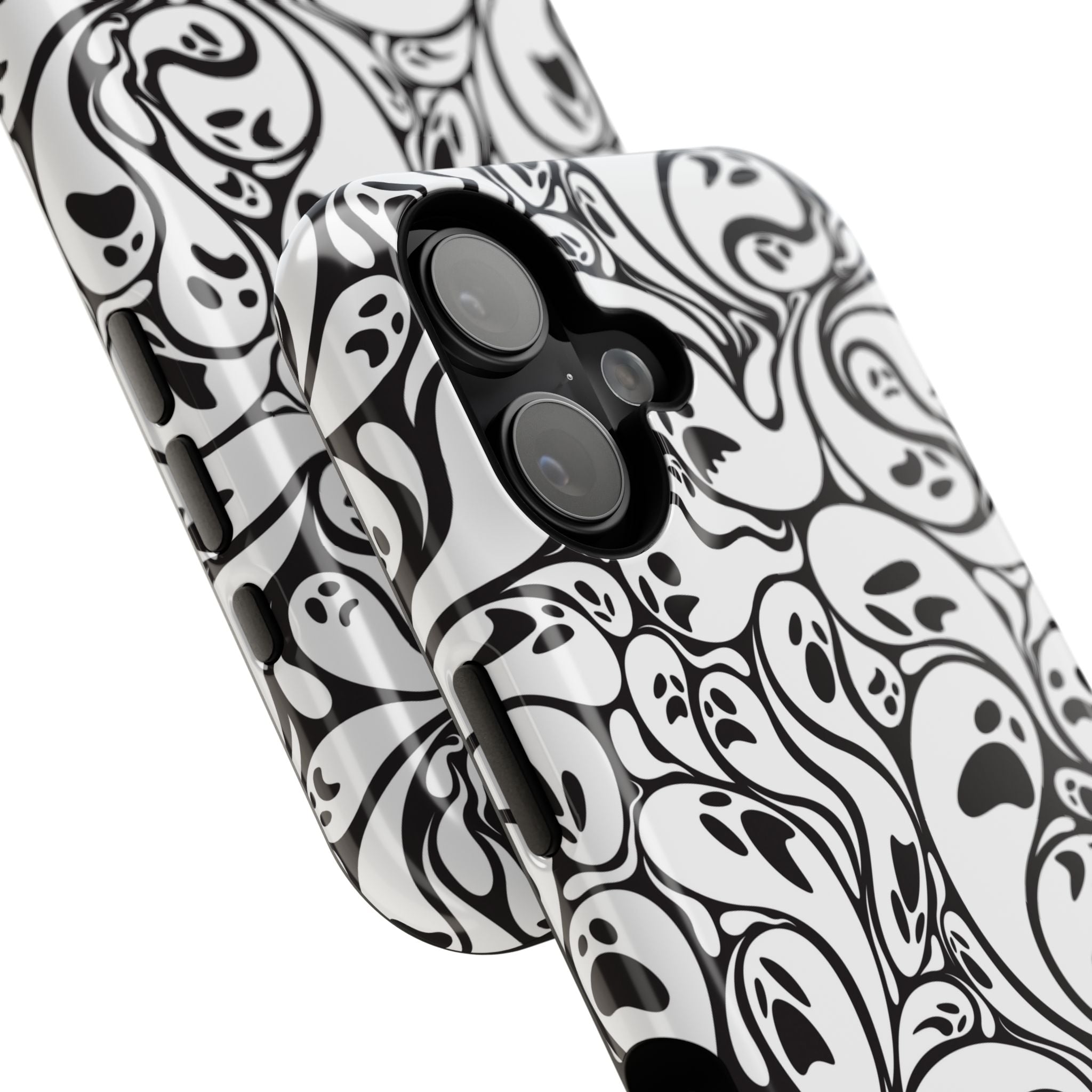 Halloween Ghostly Vibes Impact-Resistant Phone Case