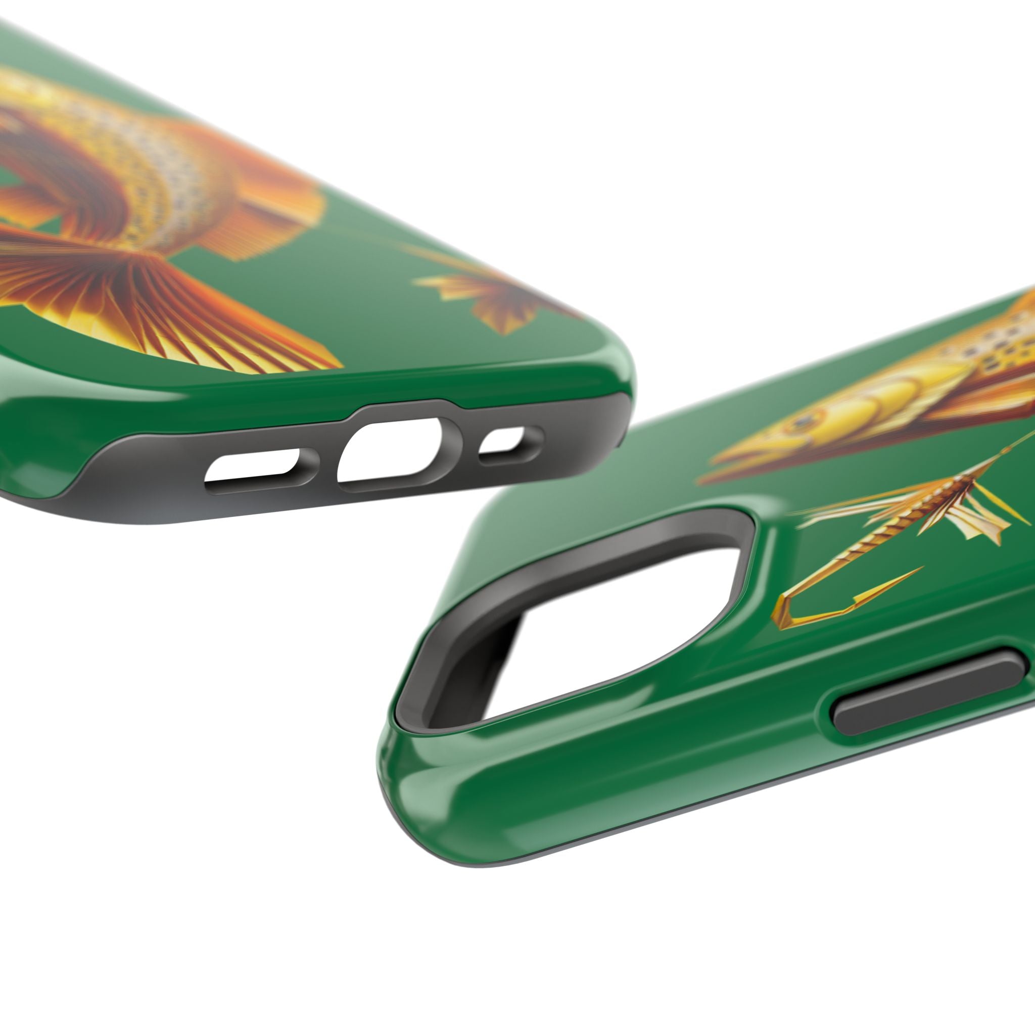 Impact Resistant Phone Case,  Lucky Charm Fish, Outdoor Enthusiast Gift