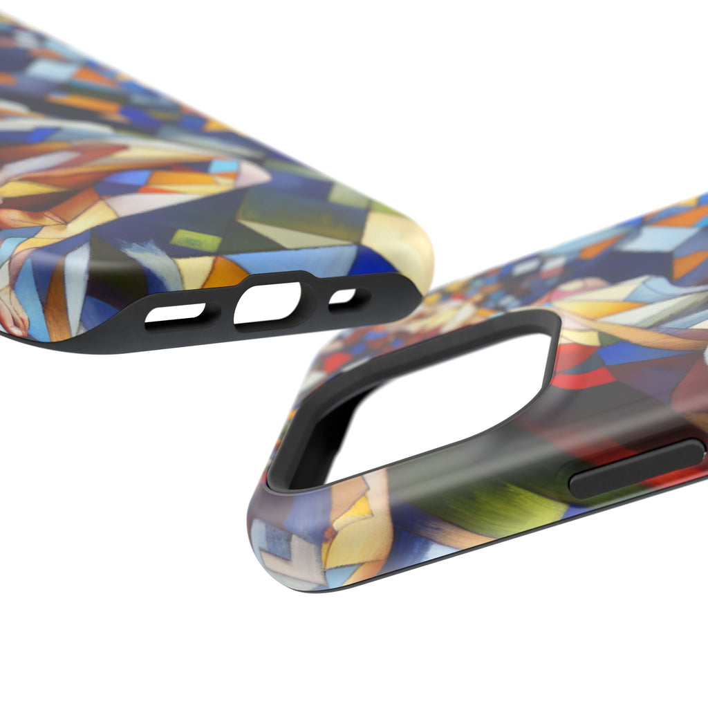 Impact Resistant Phone Case - Beautiful Woman Abstract Design