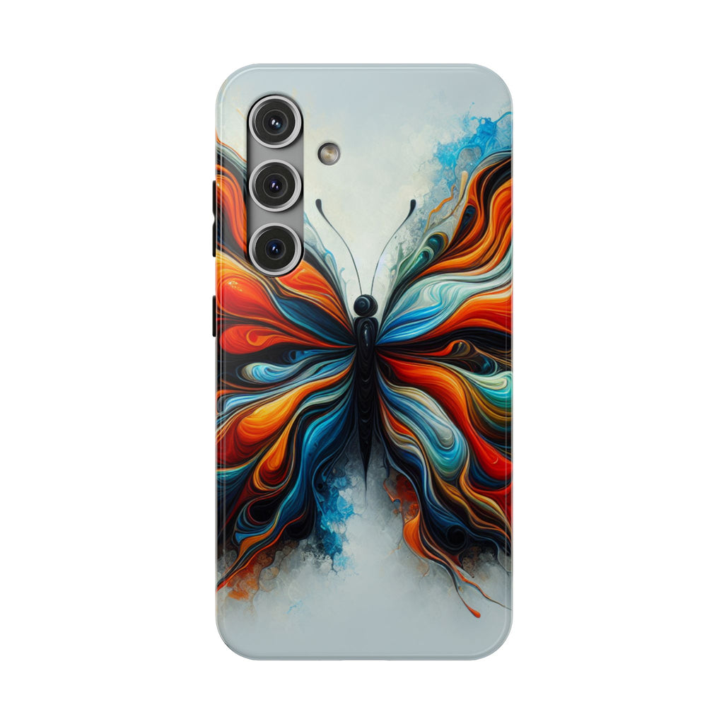 Vibrant Butterfly Impact Resistant Phone Case Unique Gift for Nature Lovers