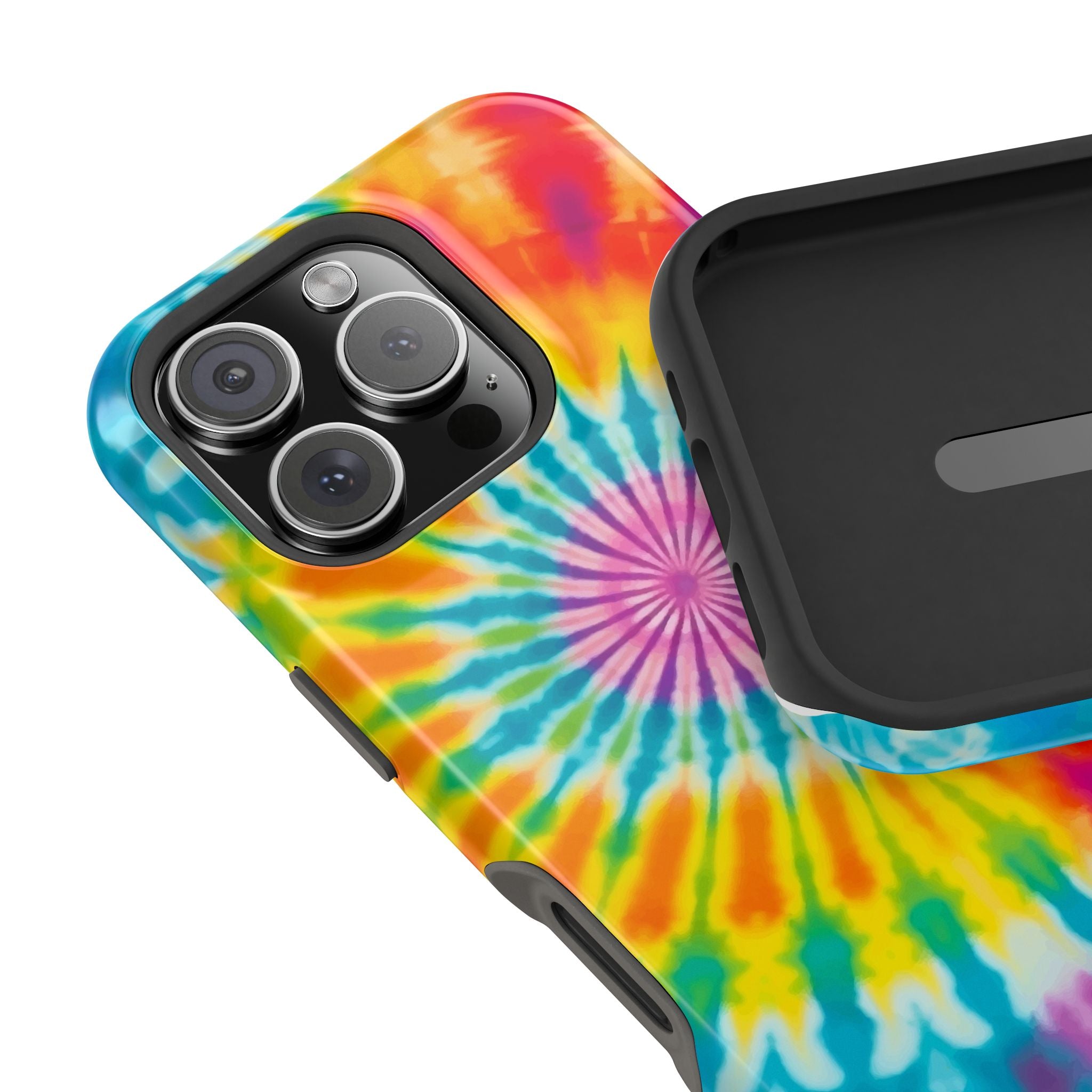 Colorful Tie-Dye Impact-Resistant Phone Case