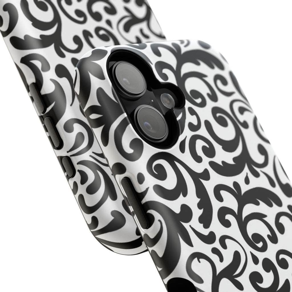 Stylish Black & White Design Phone Case