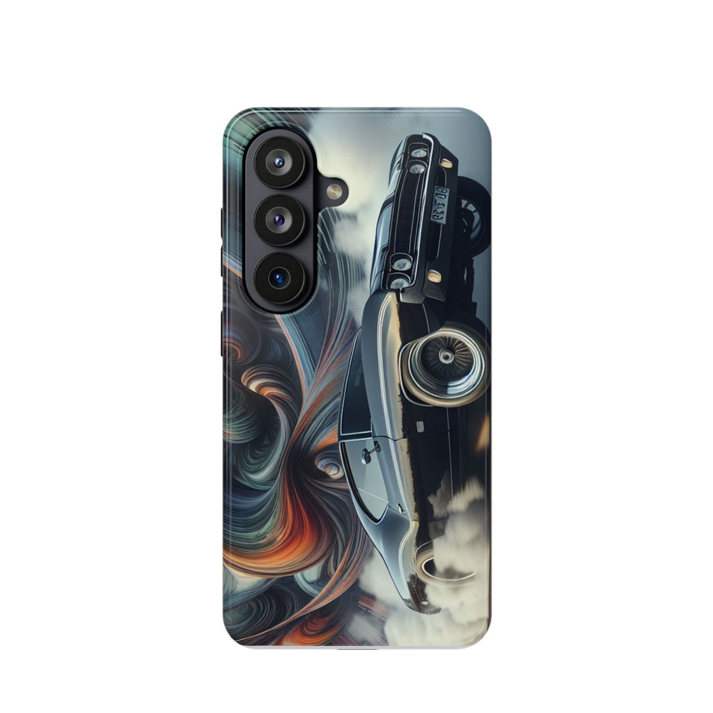 Vintage Muscle Car Phone Case — Retro Racing Art Impact-Resistant Case