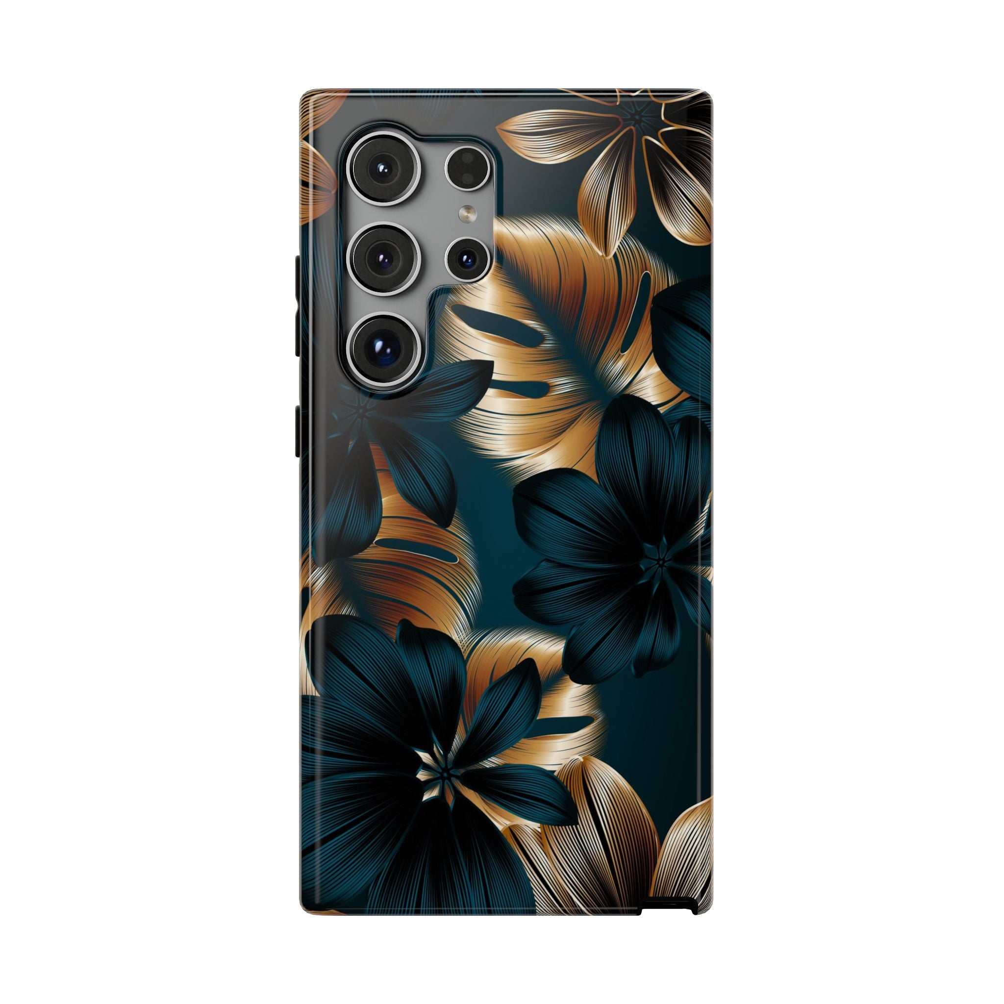 Floral Impact-Resistant Phone Case
