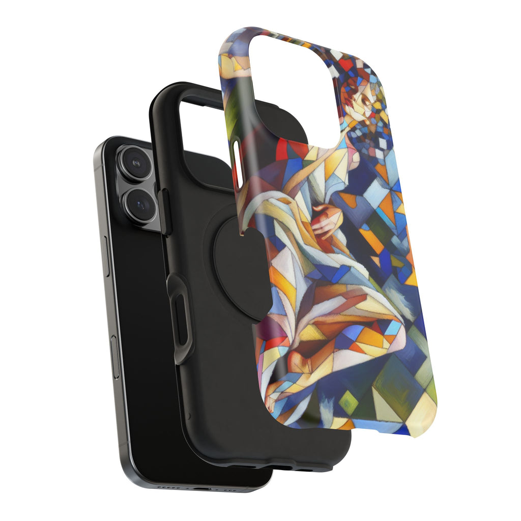 Impact Resistant Phone Case - Beautiful Woman Abstract Design