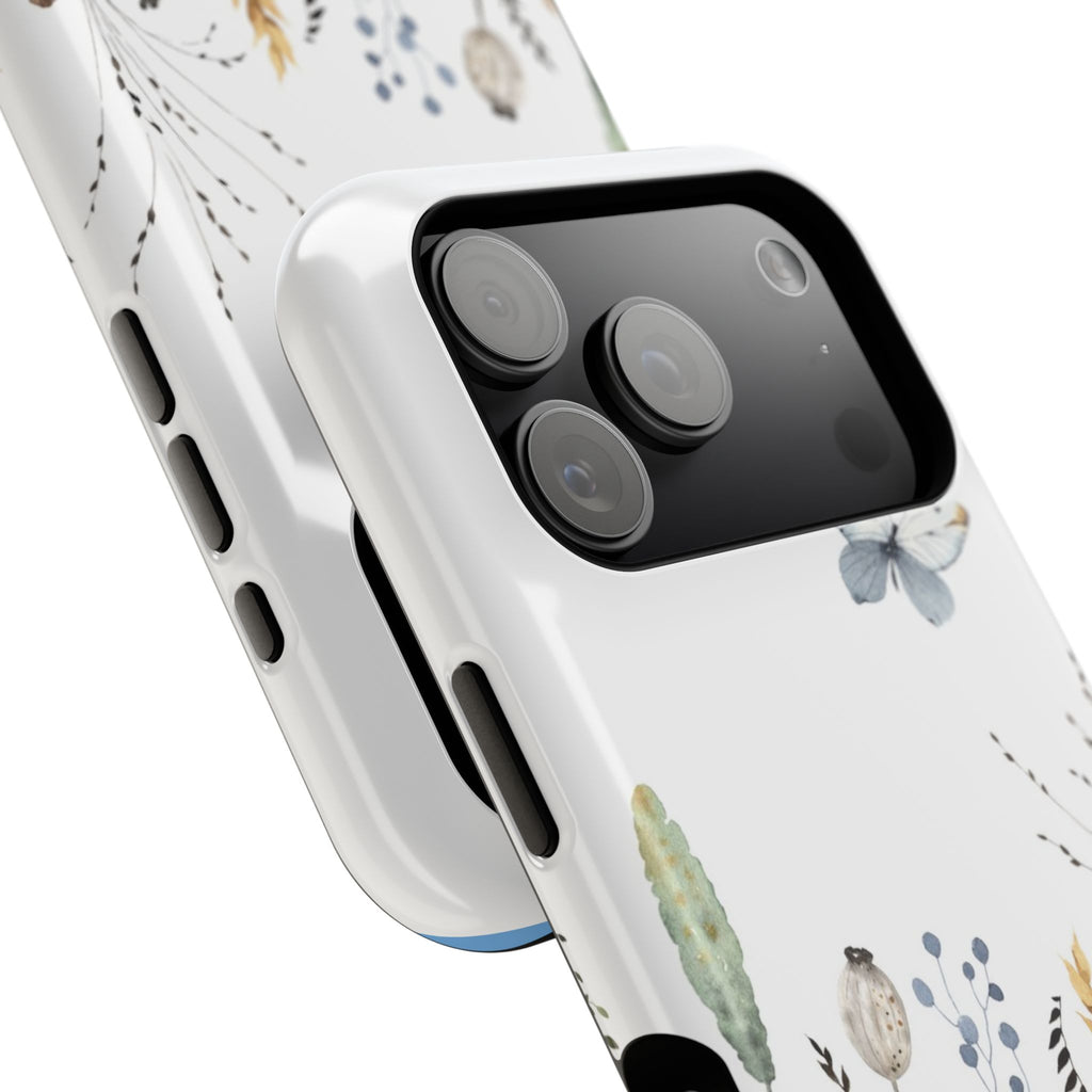 Floral Impact-Resistant Phone Case