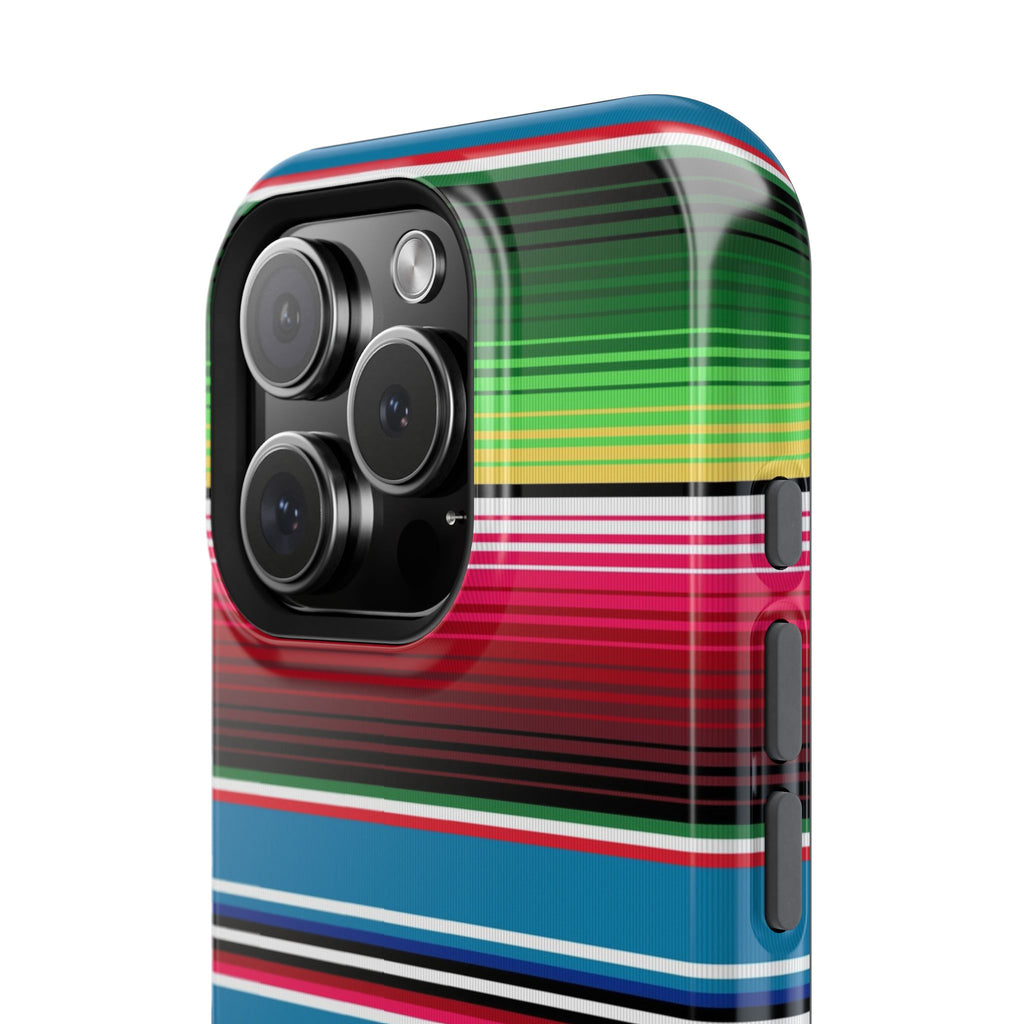 Sarape Striped Phone Case | Impact-Resistant