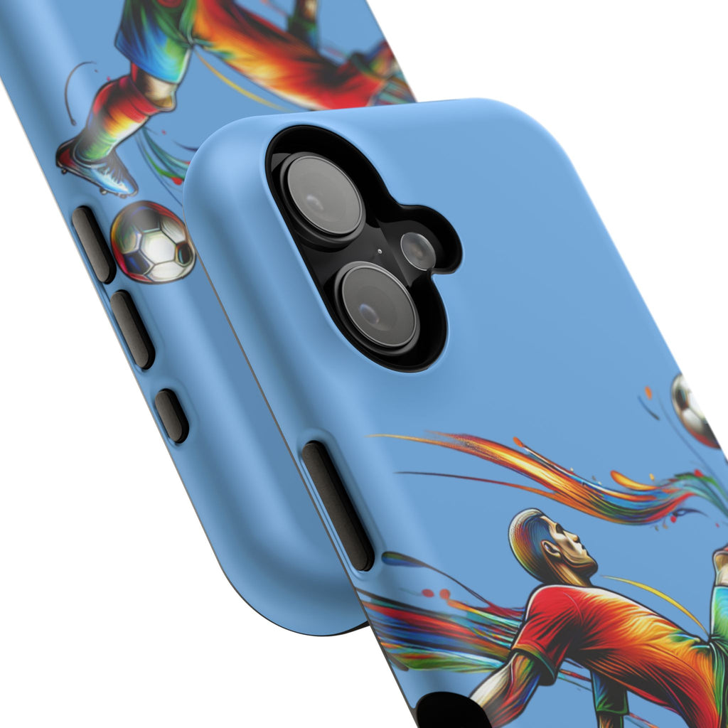 Soccer Art Impact Resistant Phone Case