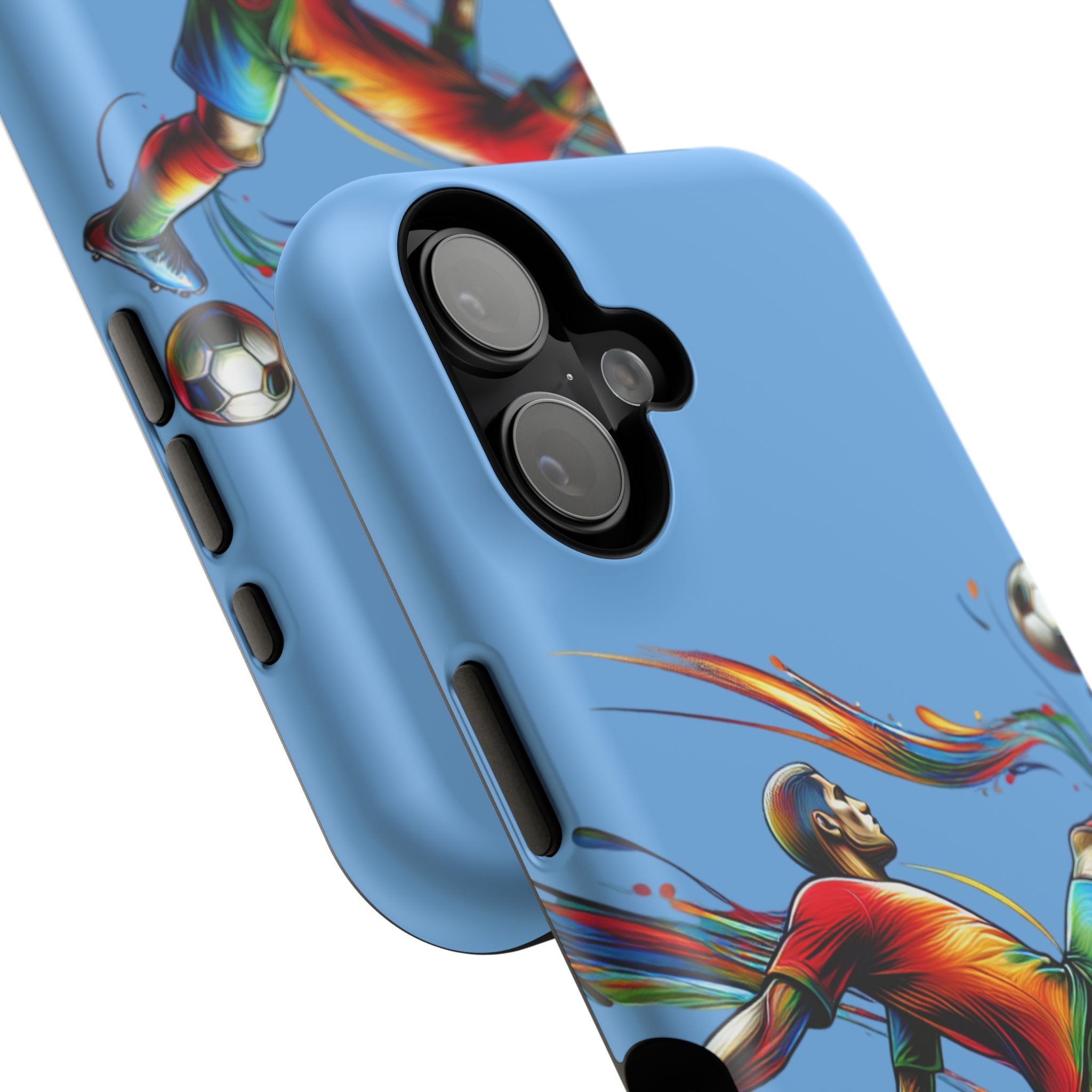 Soccer Art Impact Resistant Phone Case