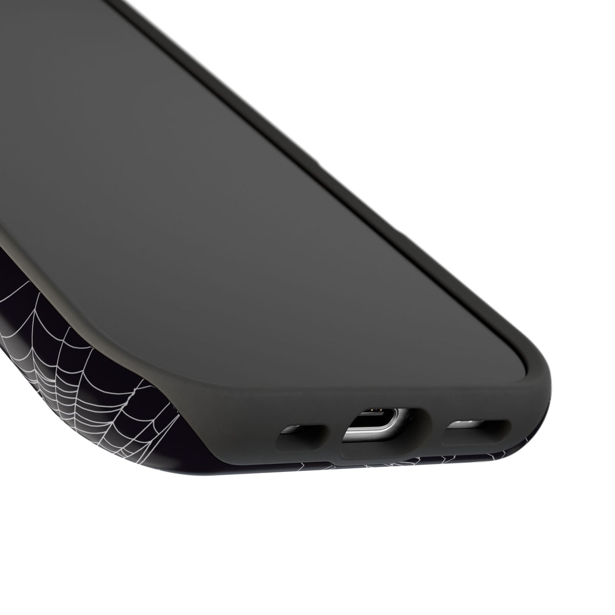 Spider Web Gothic Halloween Protective Cover for iPhones and Galaxy Phones
