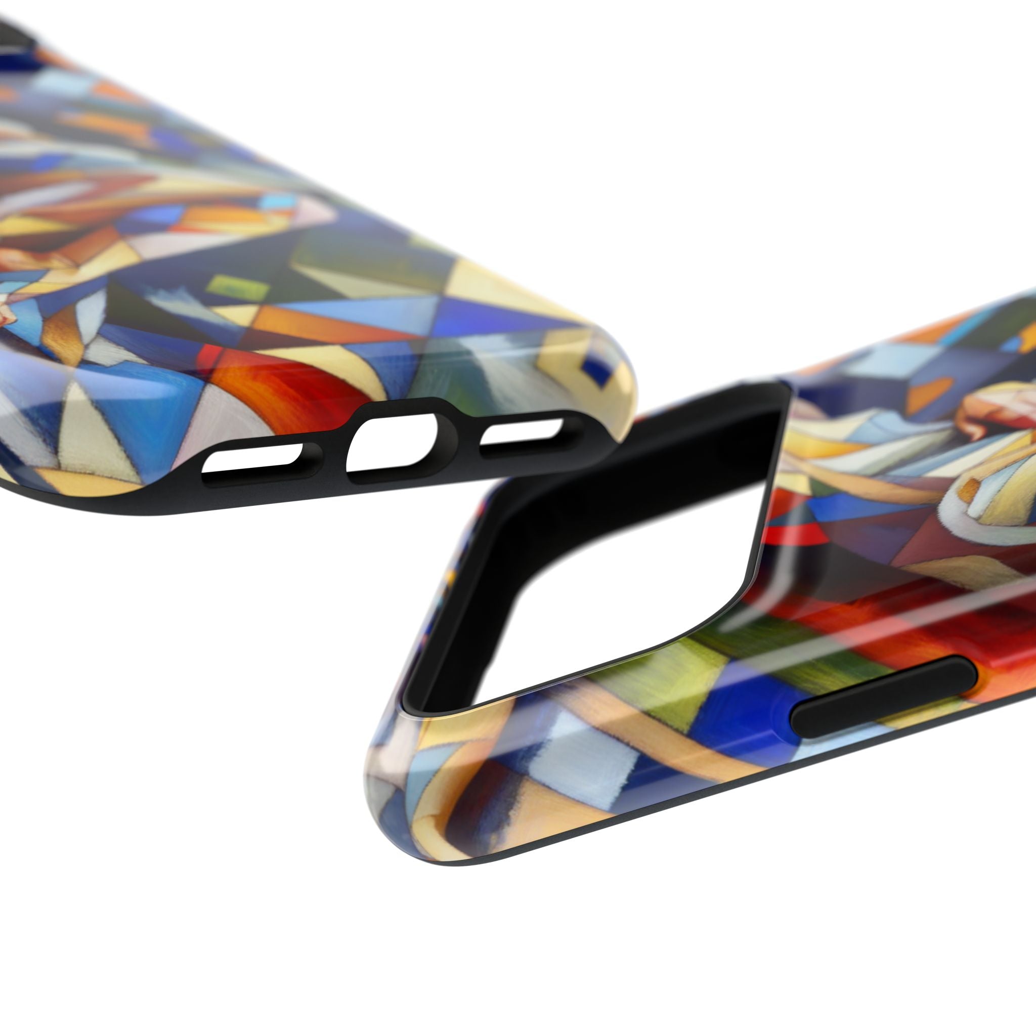 Impact Resistant Phone Case - Beautiful Woman Abstract Design