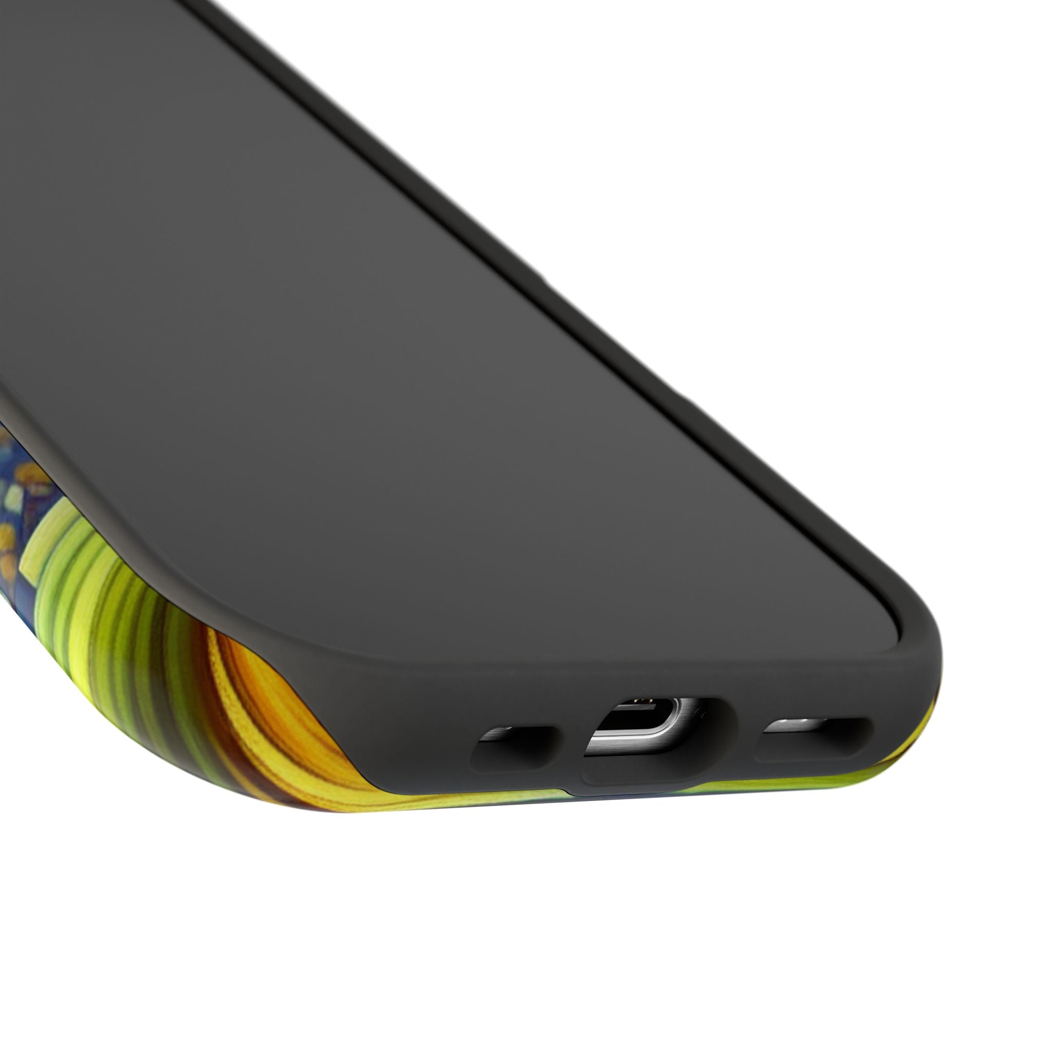 Colorful Soccer Impact Resistant Phone Case