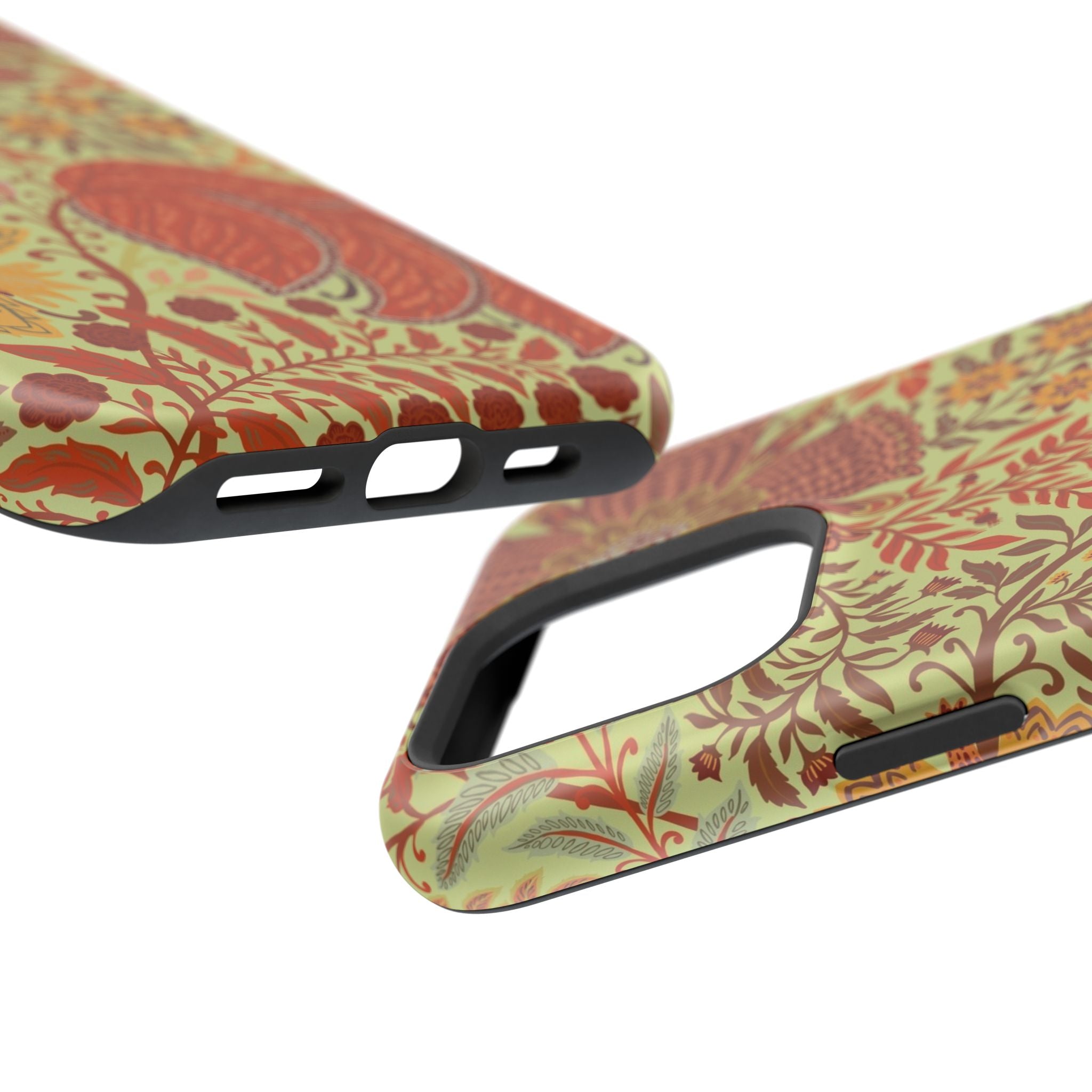 Floral Paisley Magnetic Impact-Resistant Phone Case