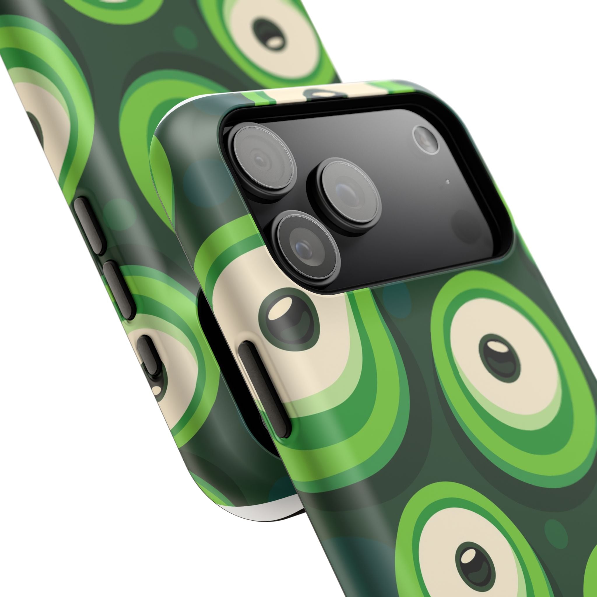 Whimsical Monster Phone Case, Impact-Resistant