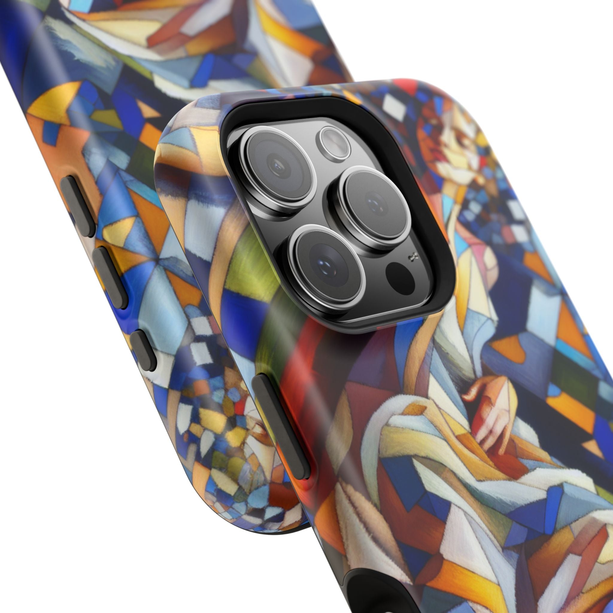 Impact Resistant Phone Case - Beautiful Woman Abstract Design