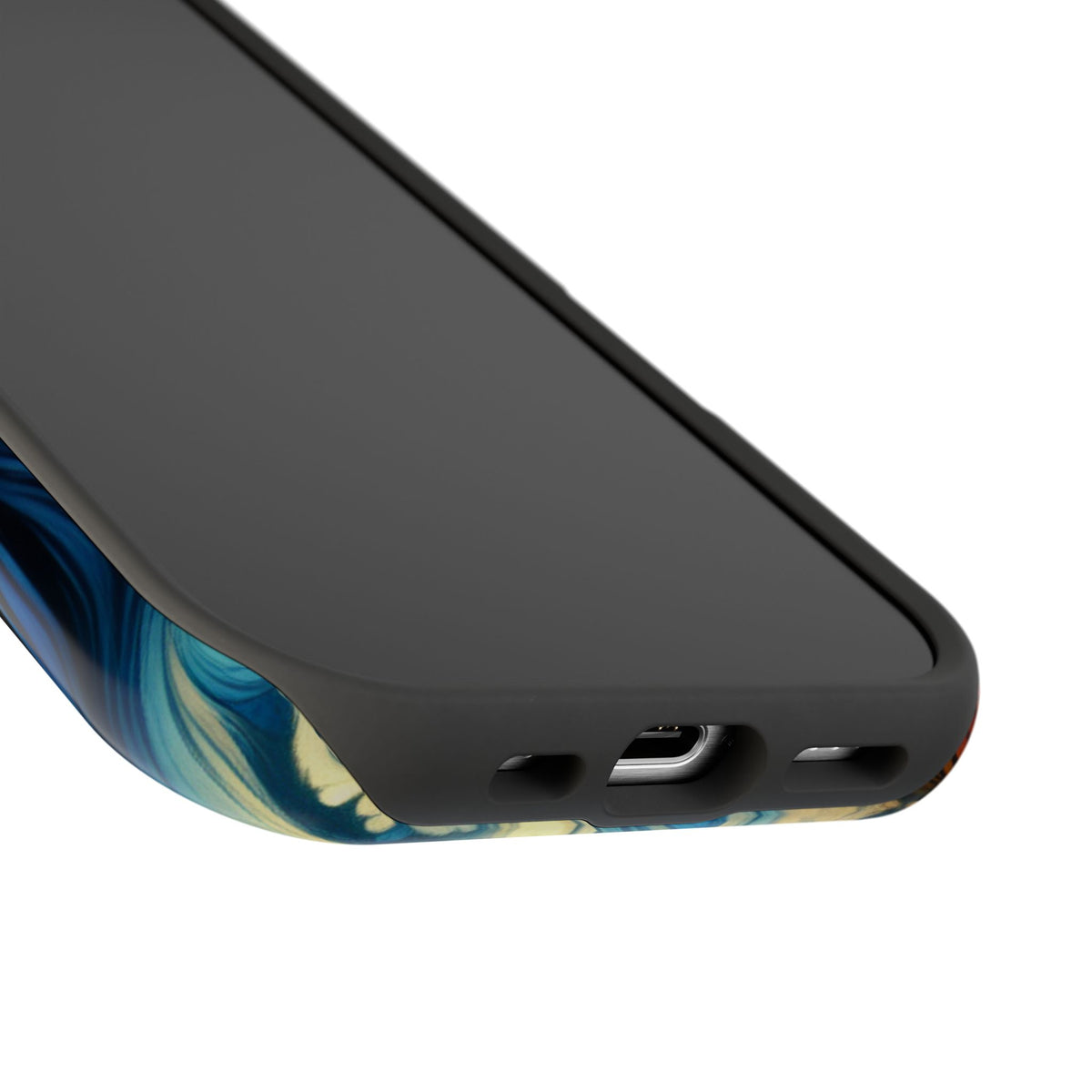 Surfer Sunset Phone Case — Impact‑Resistant Artistic Wave Design