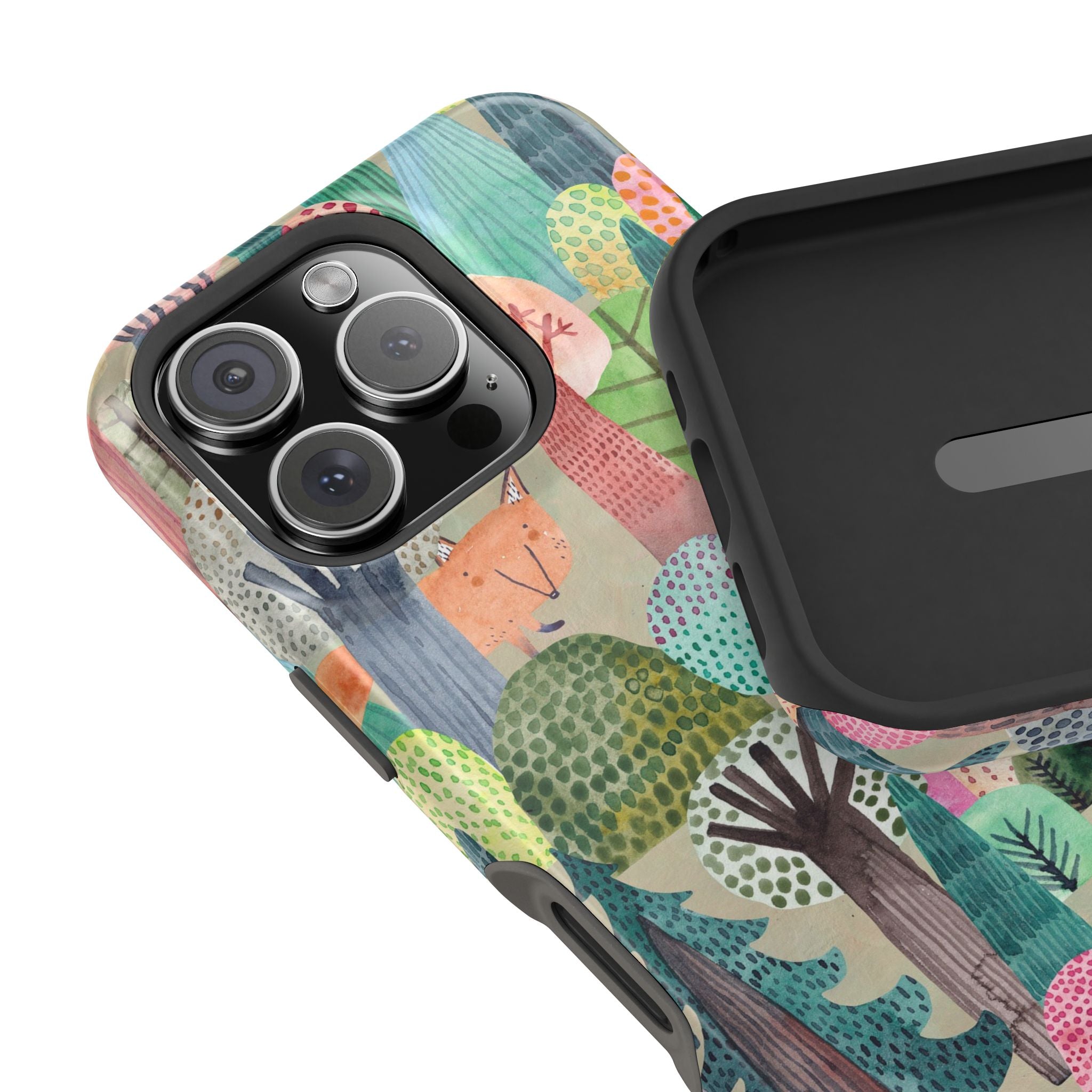 Whimsical Forest Phone Case - Impact-Resistant