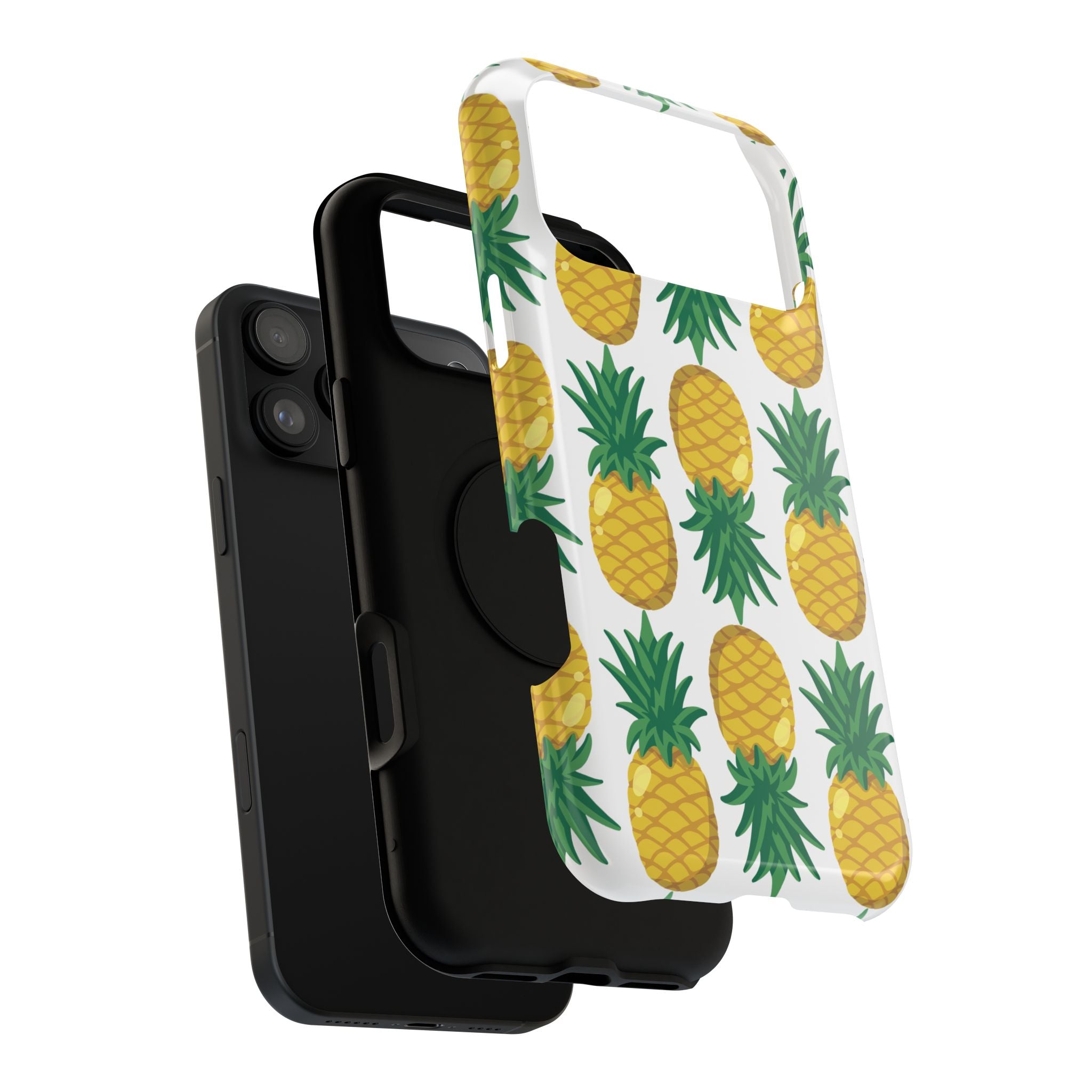 Pineapple Print Phone Case - Impact-Resistant