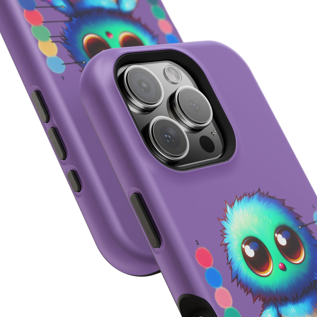 Colorful Cute Monster Impact Resistant Phone Case