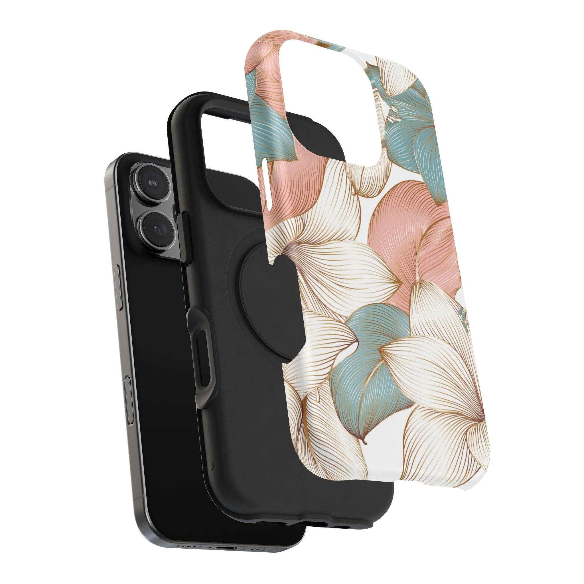Decorative Phone Cases, Floral Impact-Resistant