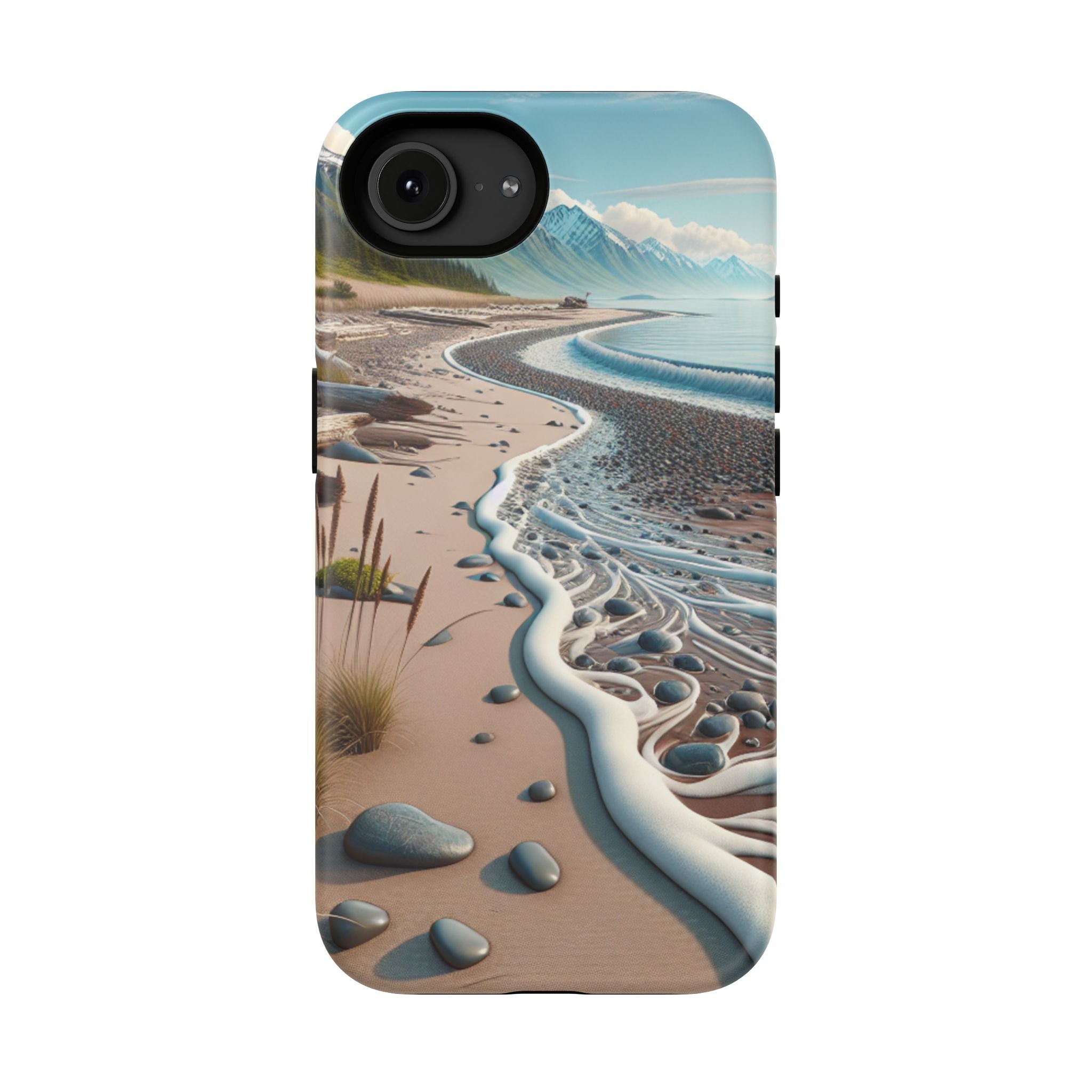 Beach Landscape Impact Resistant Phone Case