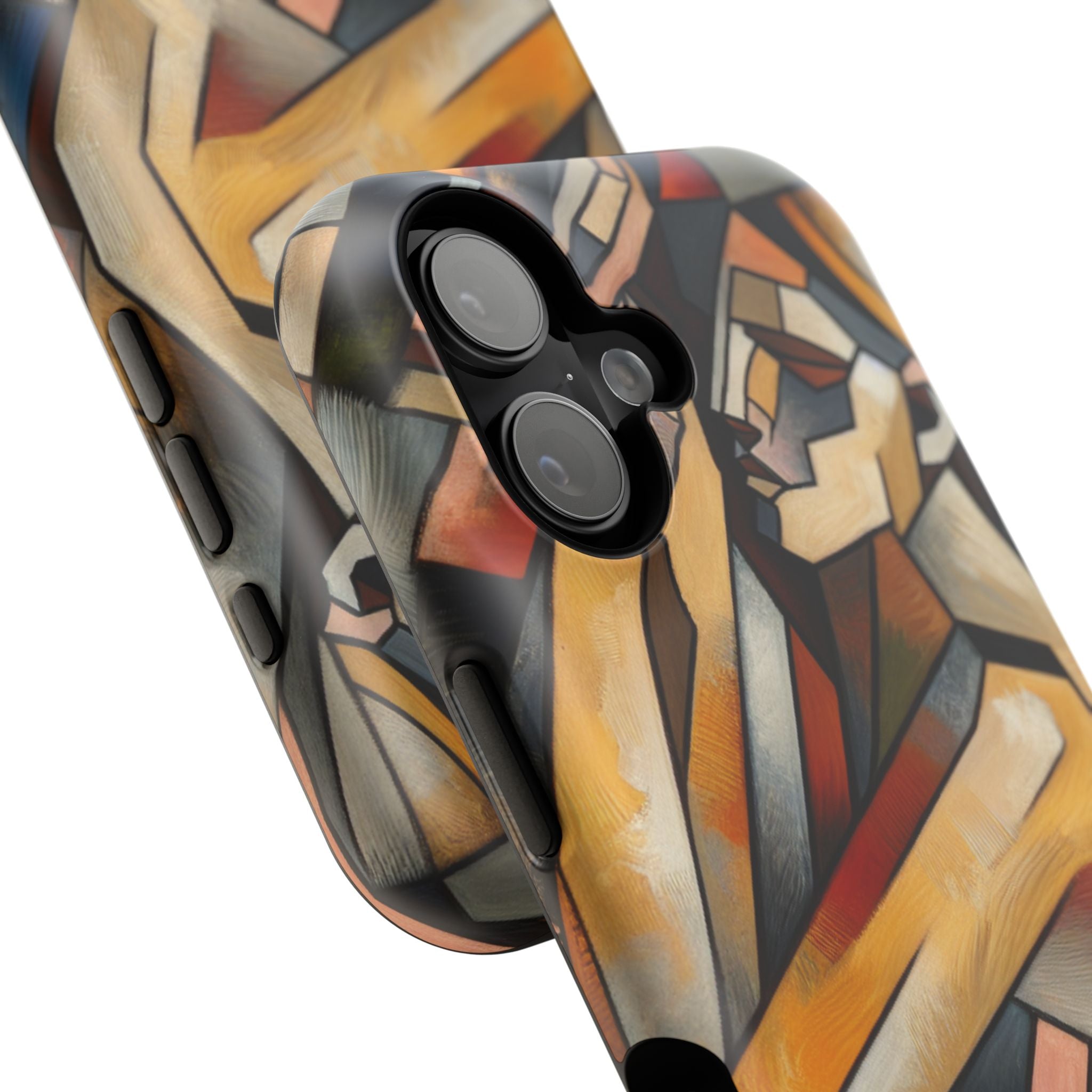 Impact Resistant Phone Case - Sleeping  Woman Abstract