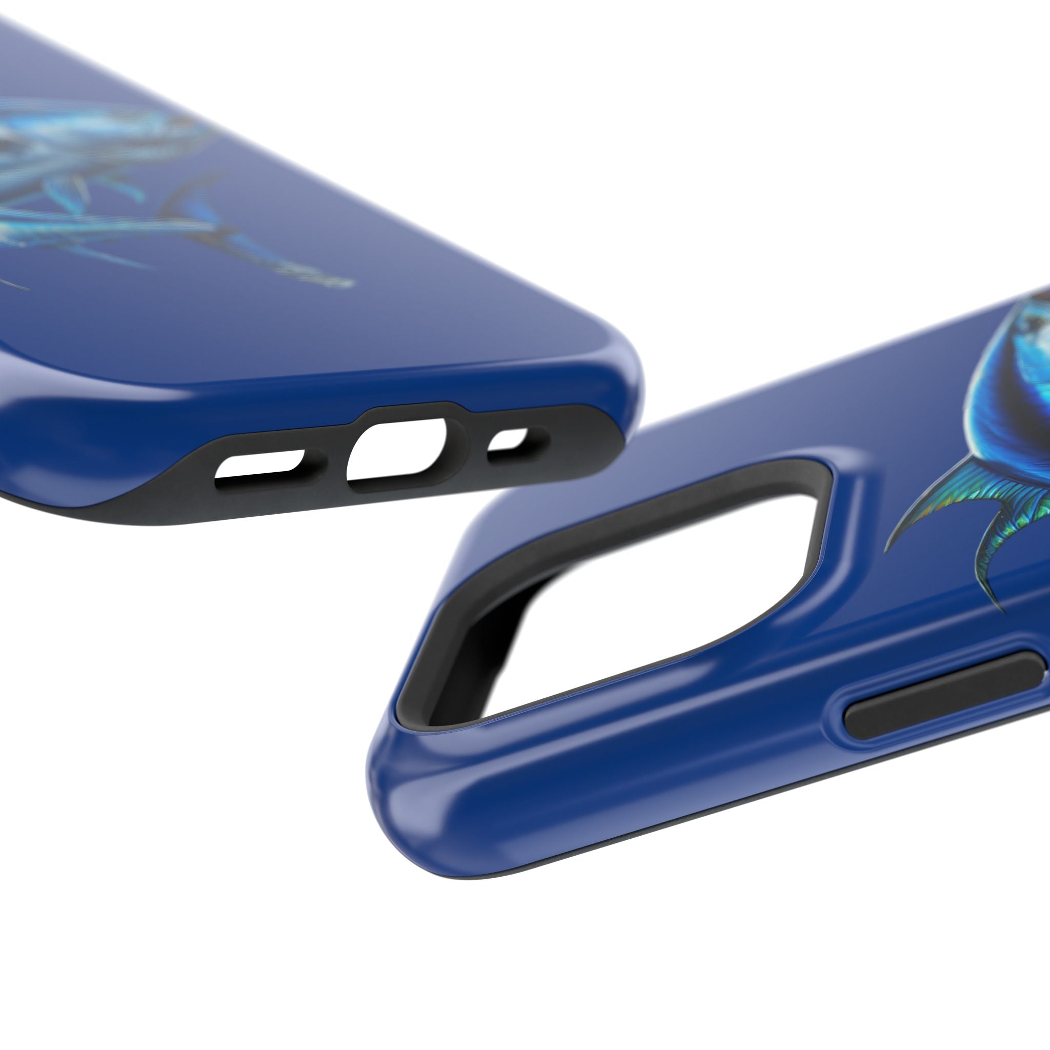 Impact Resistant Phone Case - Blue Fin