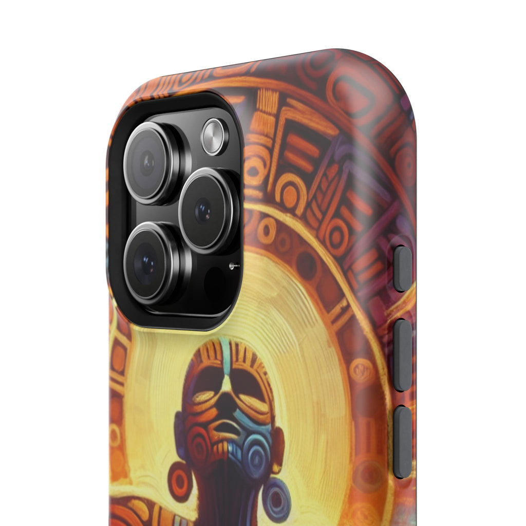 Impact Resistant Phone Case - Aztec Man