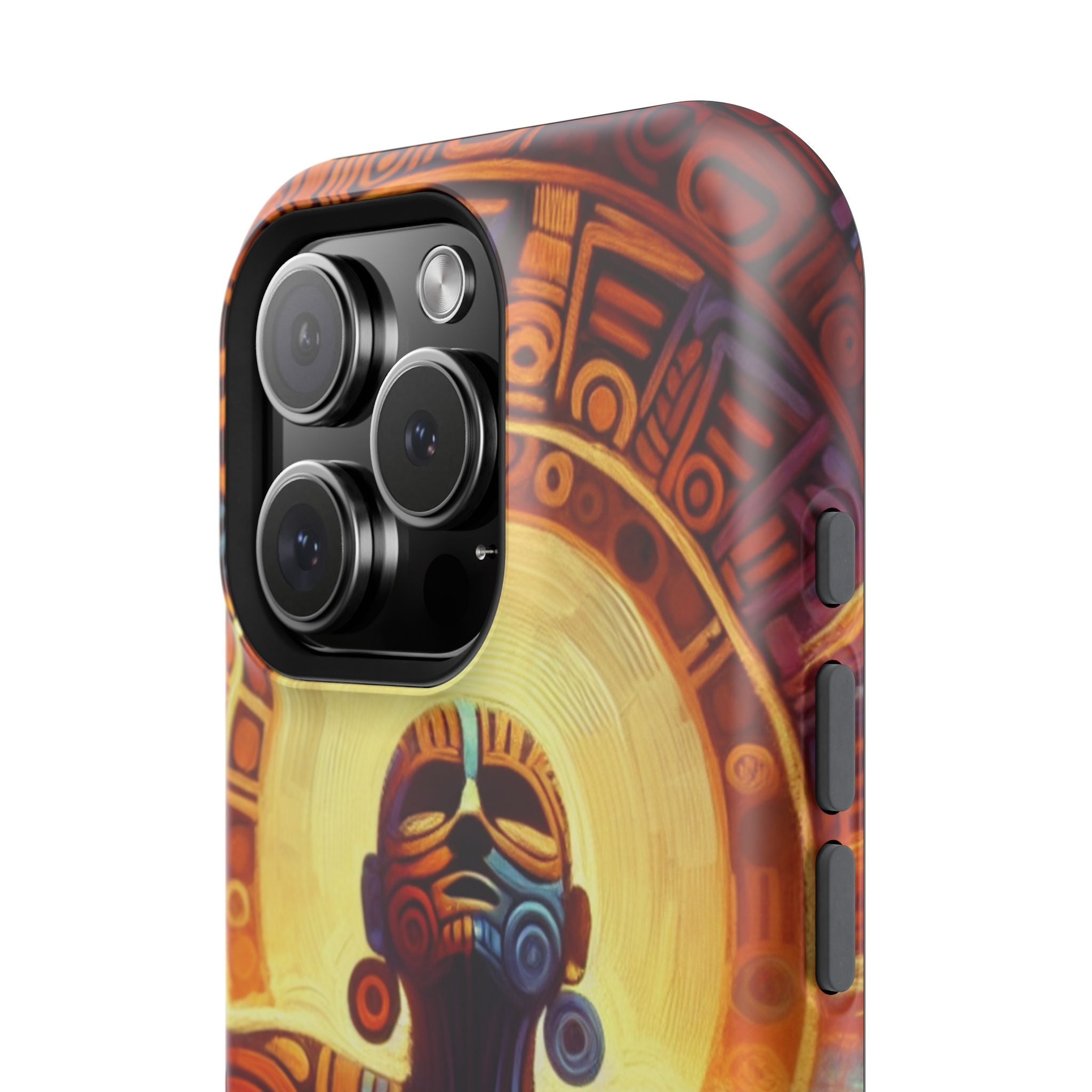 Impact Resistant Phone Case - Aztec Man