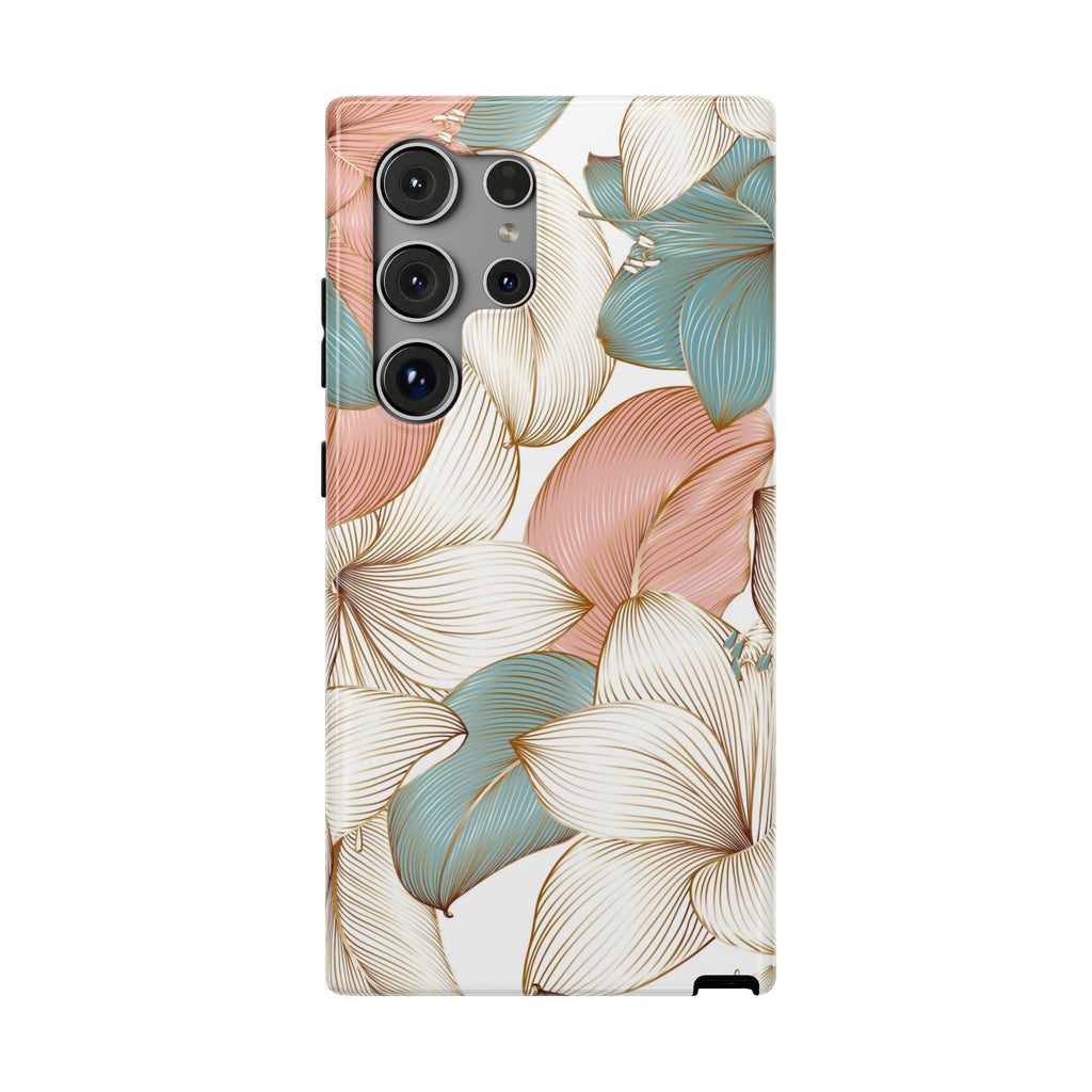 Durable Botanical iPhone or Galaxy Cases