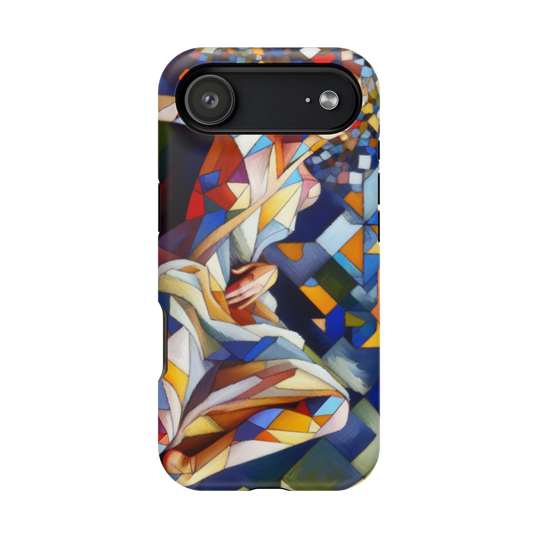 Impact Resistant Phone Case - Beautiful Woman Abstract Design Samsung