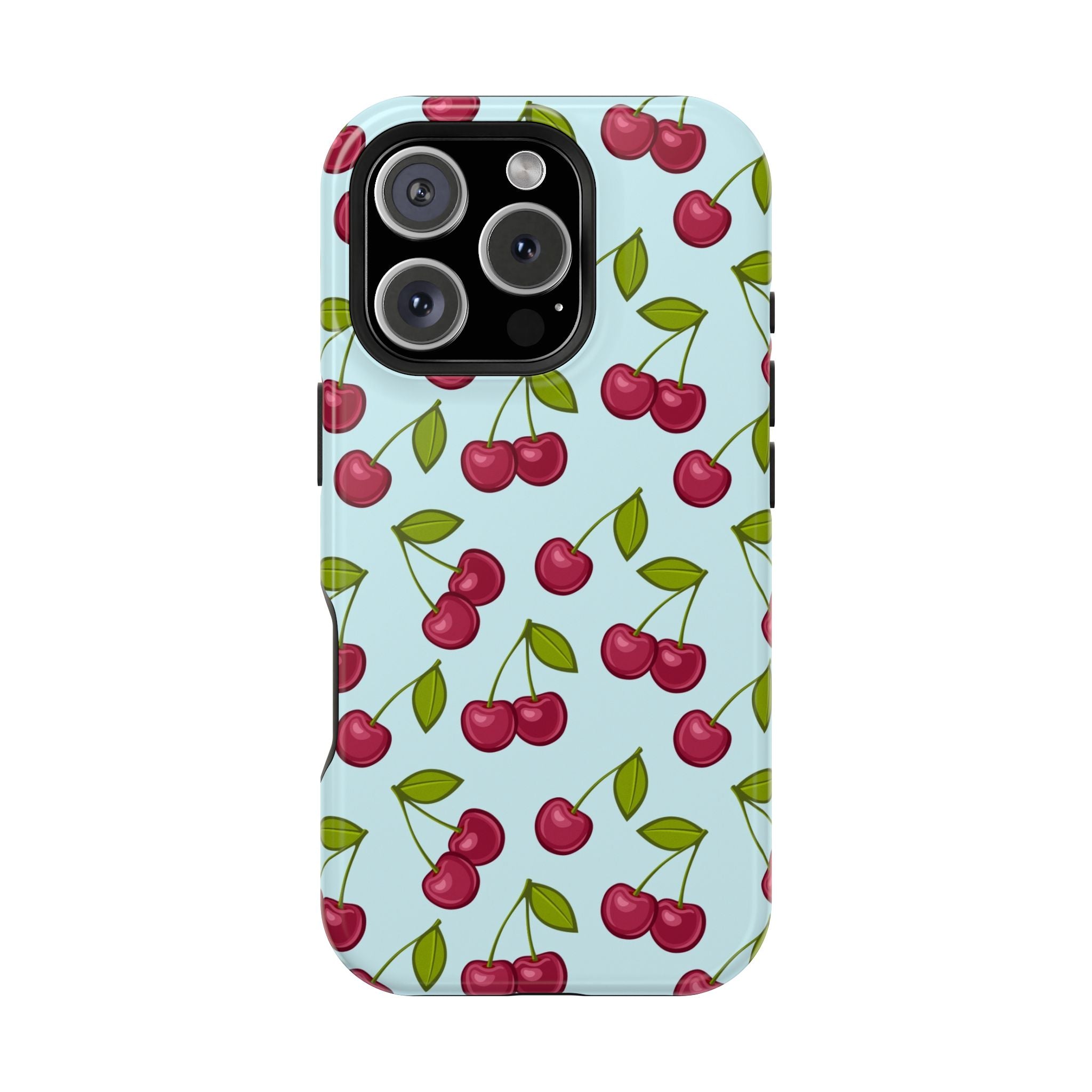 Cherry Pattern Phone Case, Cute Cherry