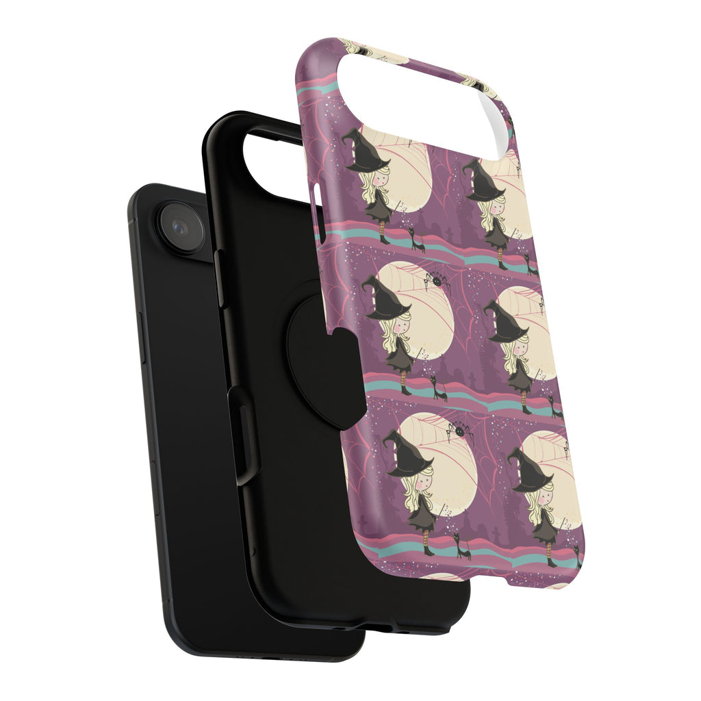 Whimsical Witch Phone Case - Durable