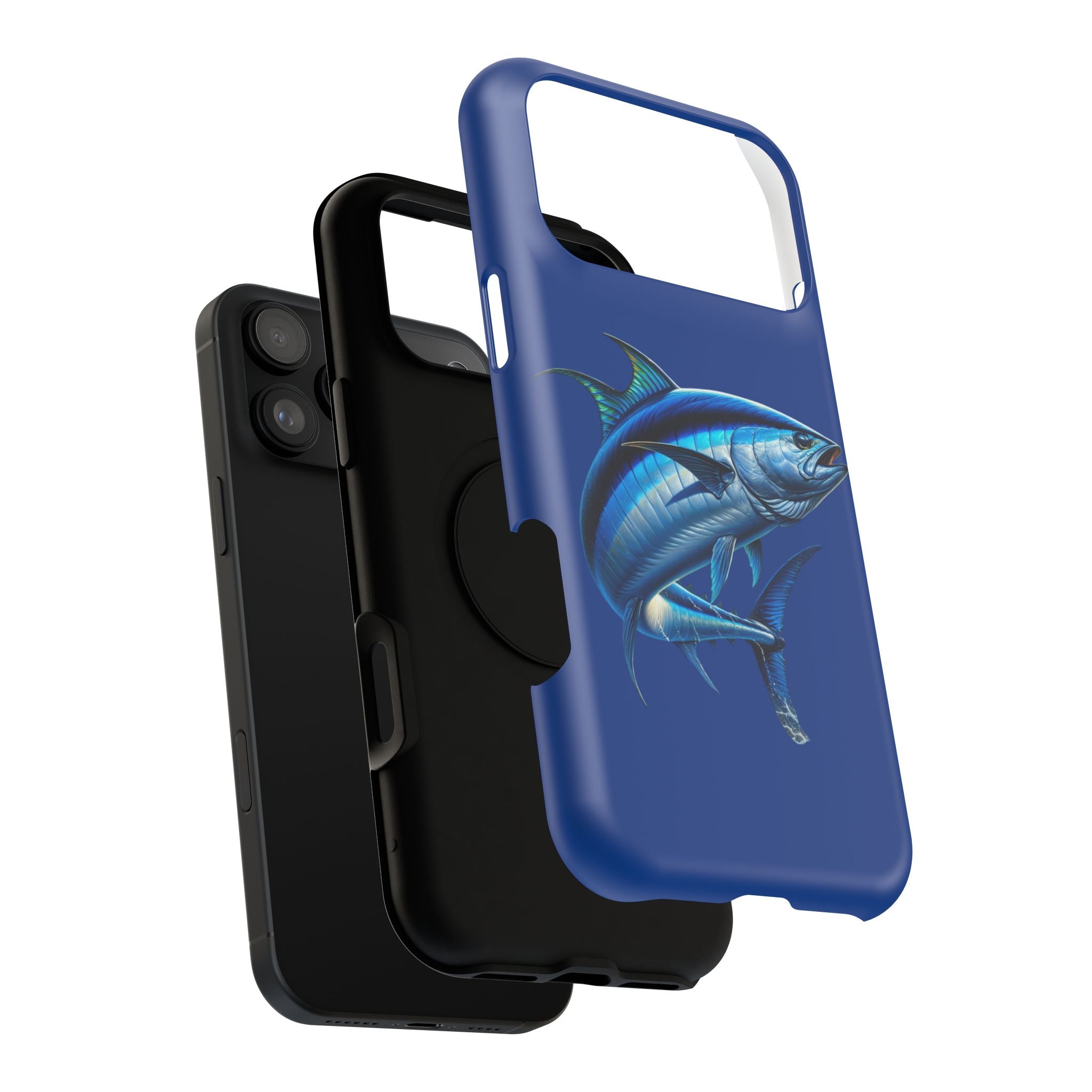 Impact Resistant Phone Case - Blue Fin