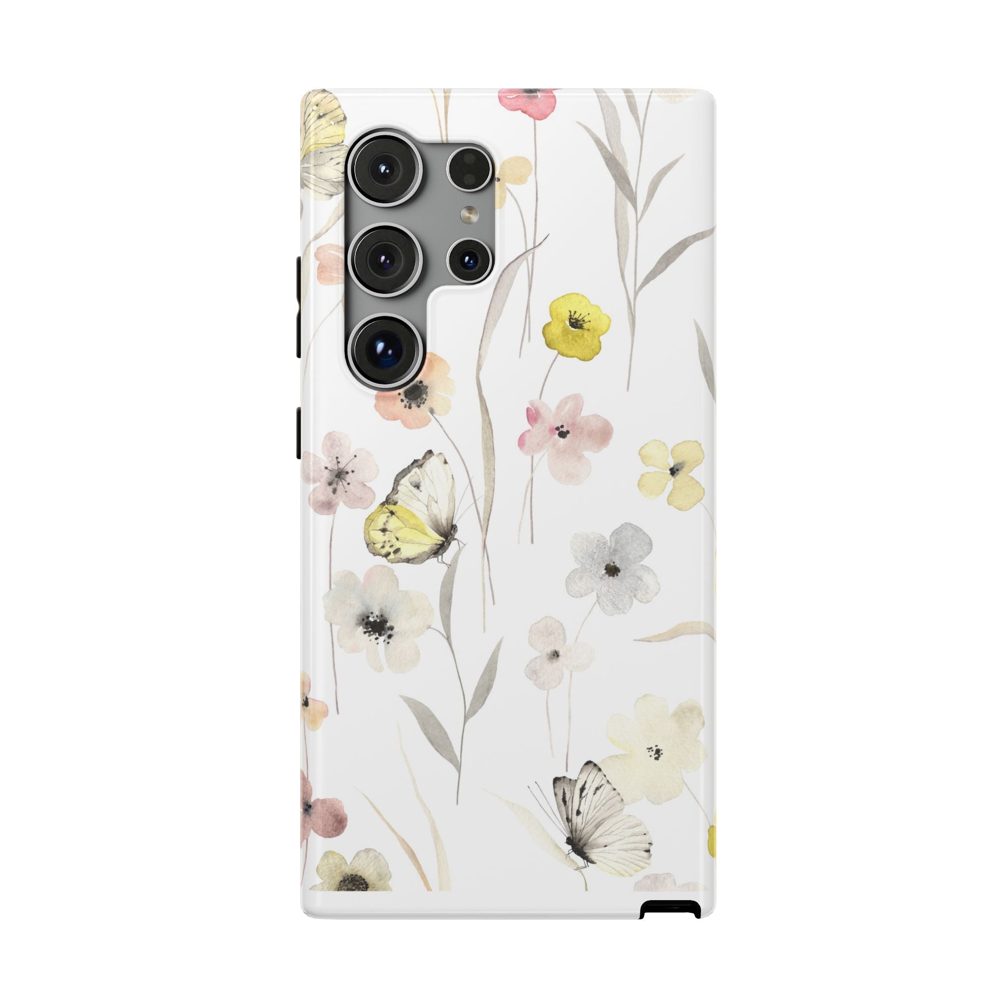 Floral Impact-Resistant Phone Case
