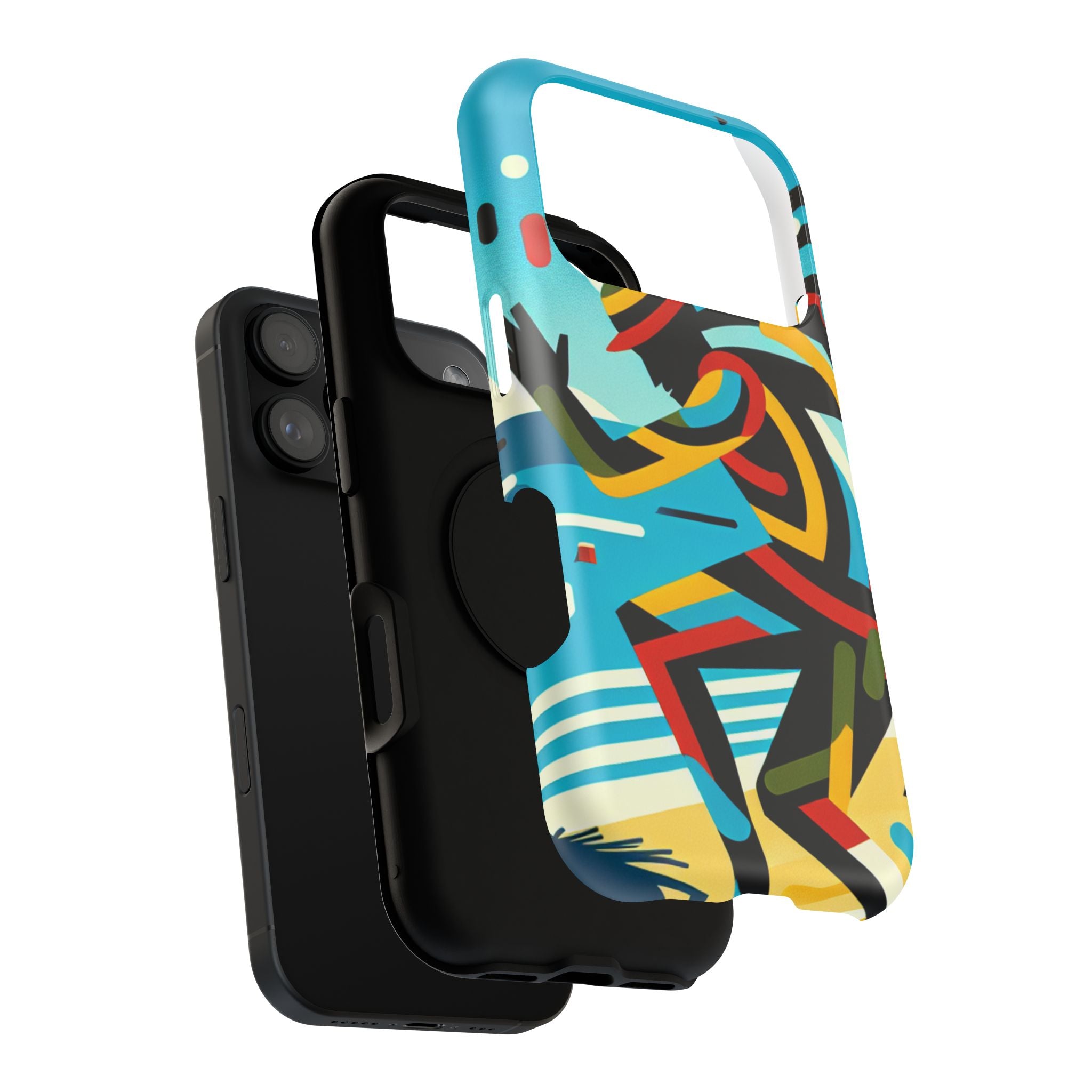 Vibrant Tribal Runner Impact Resistant Phone Case
