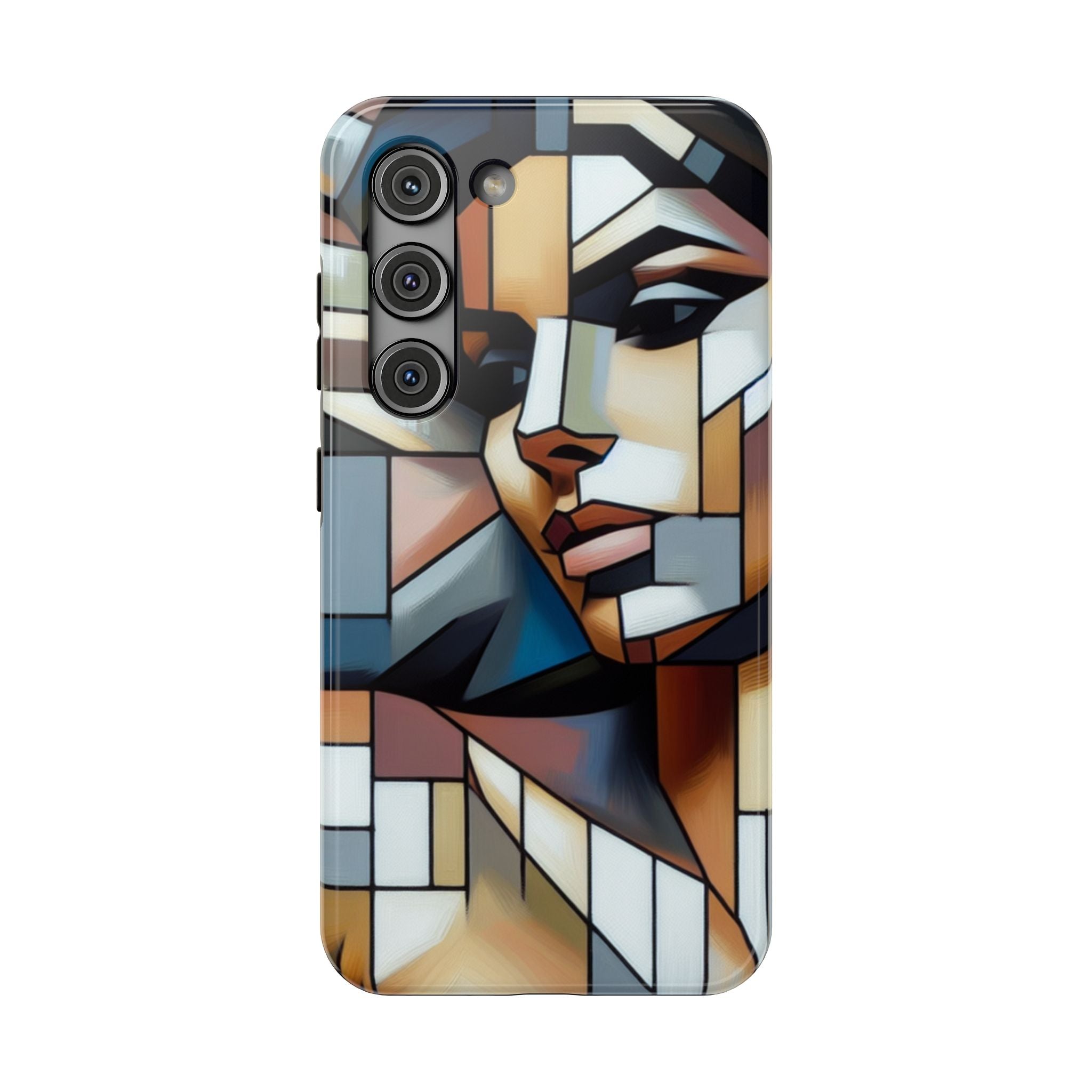 Impact Resistant Case - Woman Abstract Design