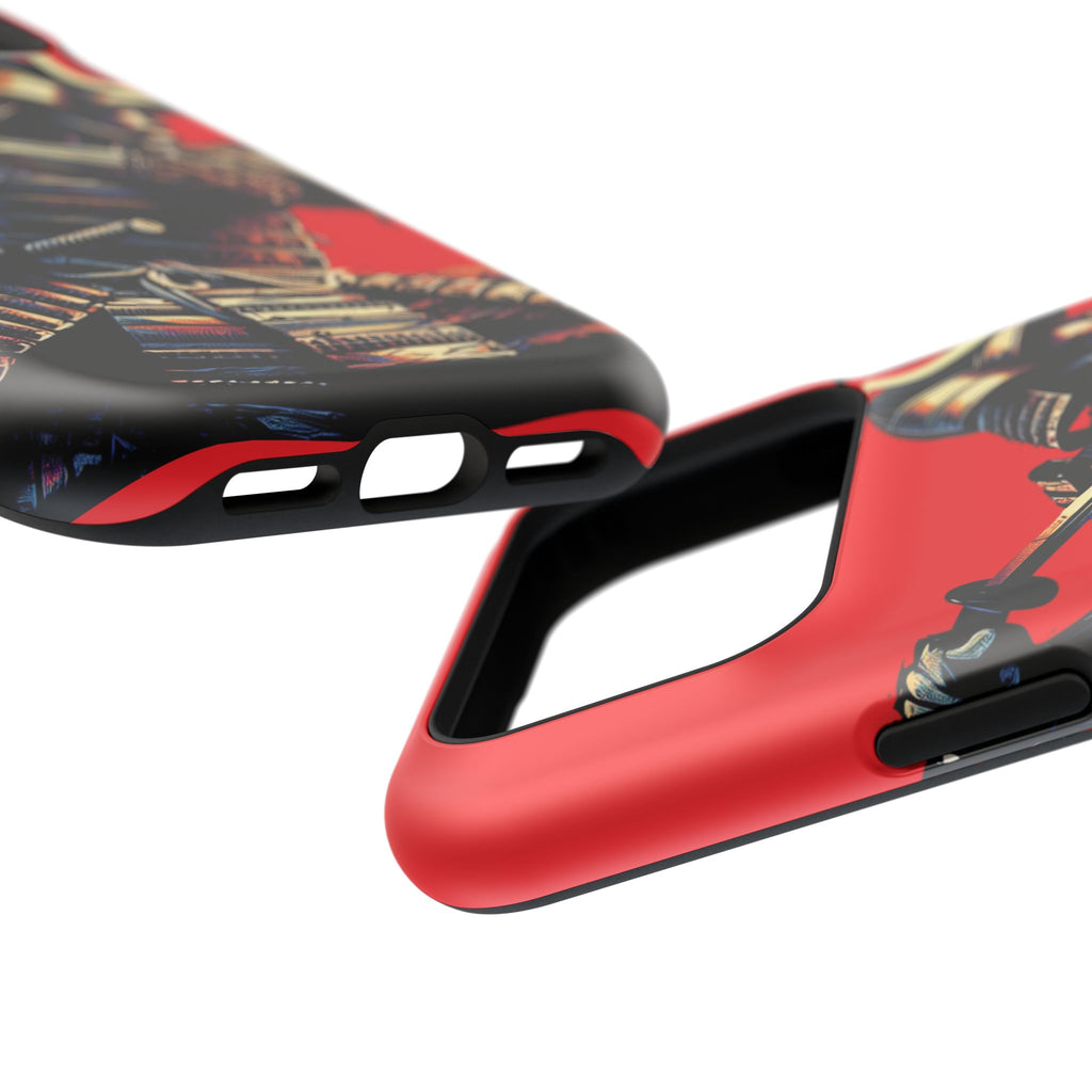 Impact Resistant Phone Case - Samurai Red Warrior