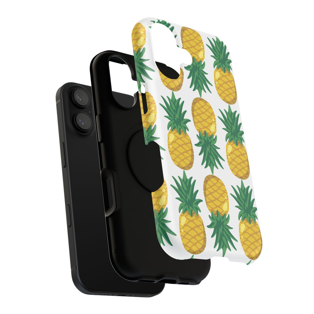 Pineapple Print Phone Case - Impact-Resistant