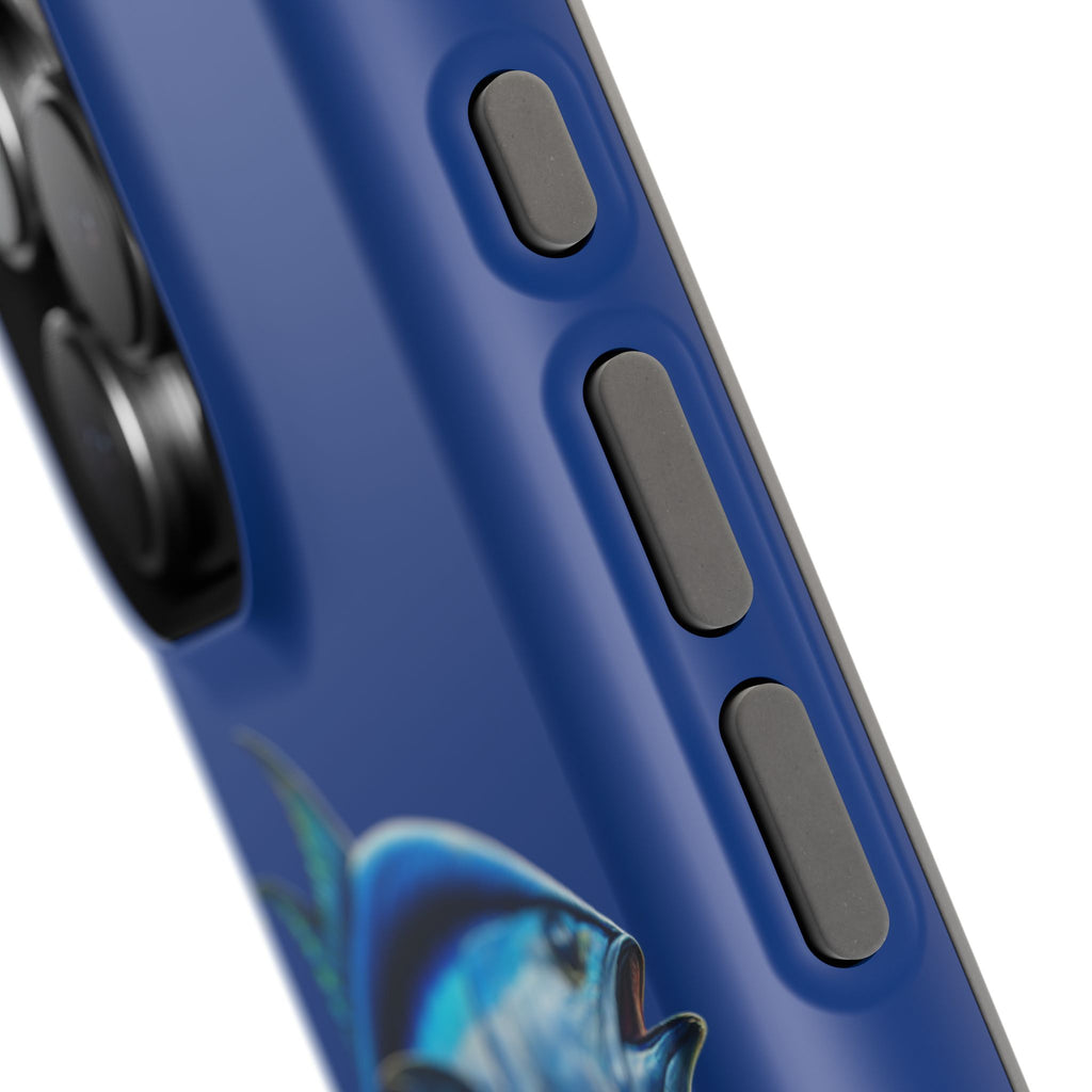 Impact Resistant Phone Case - Blue Fin