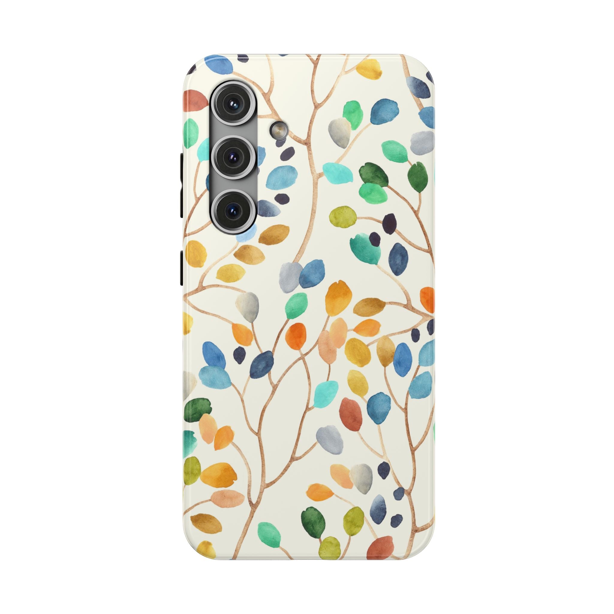 Vibrant Floral Phone Cases Impact-Resistant