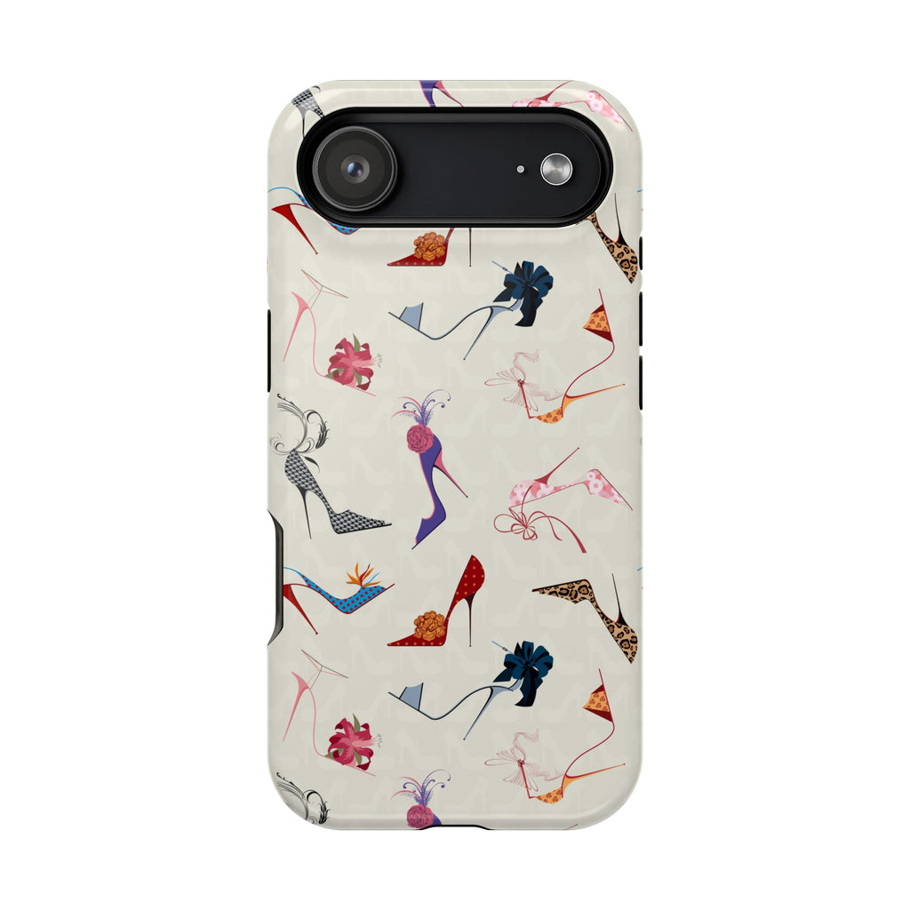 High Heel- Floral Stiletto Design Tough Case for iPhone