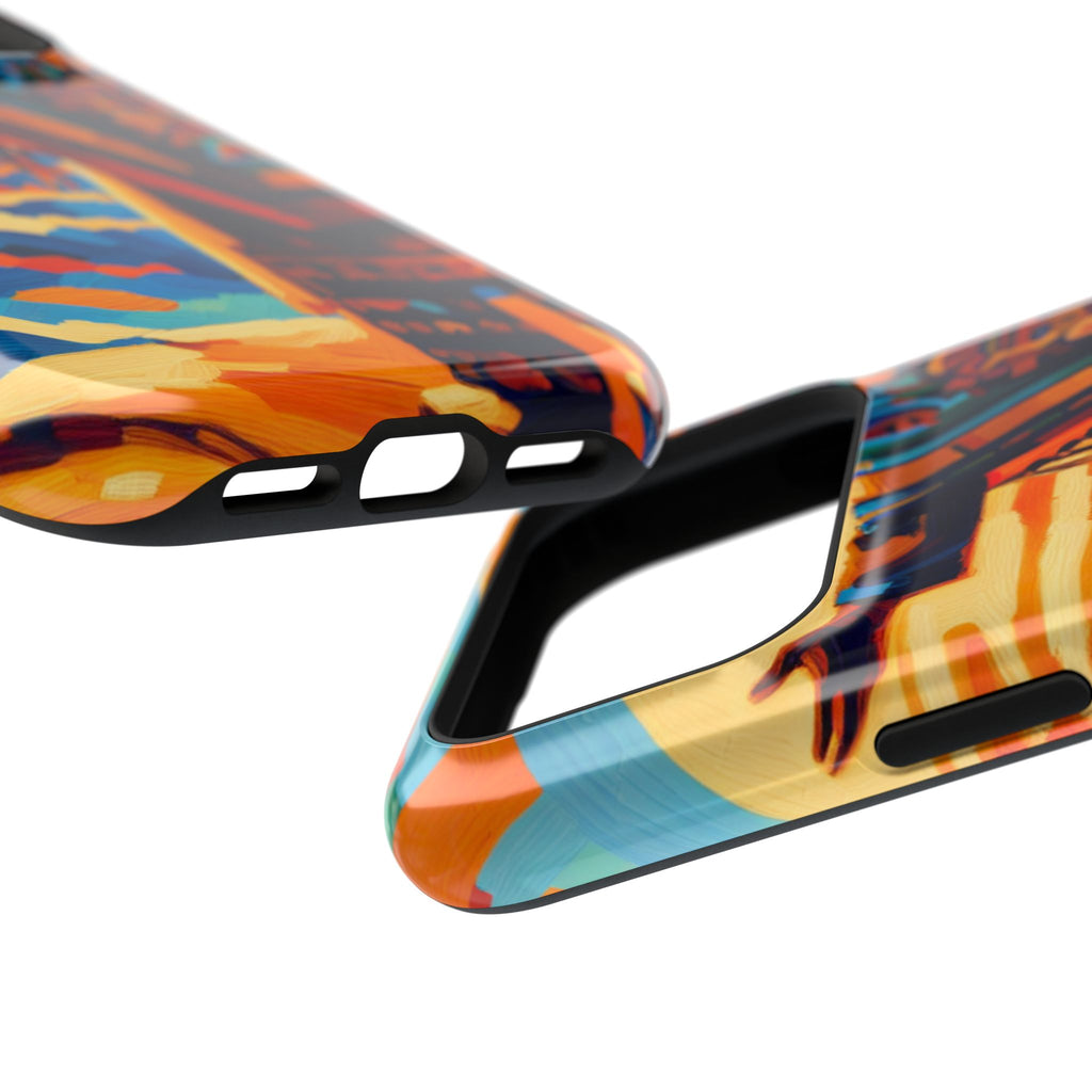 Impact Resistant Phone Case Sombrero Man Art