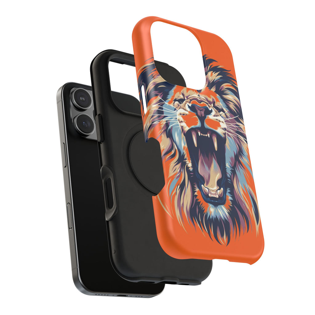 Wild Roar Lion Impact Resistant Phone Case
