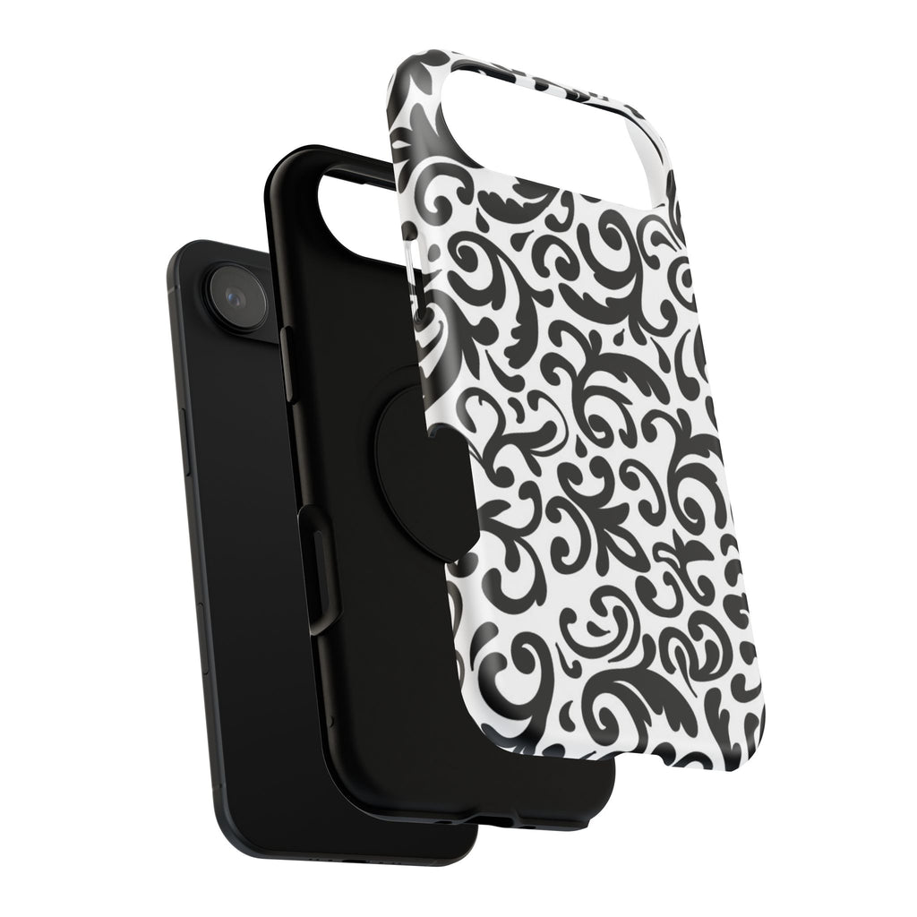 Stylish Black & White Design Phone Case