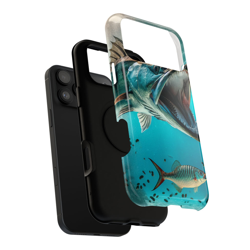 Phone Case — Realistic Barracuda Underwater Impact-Resistant Phone Case