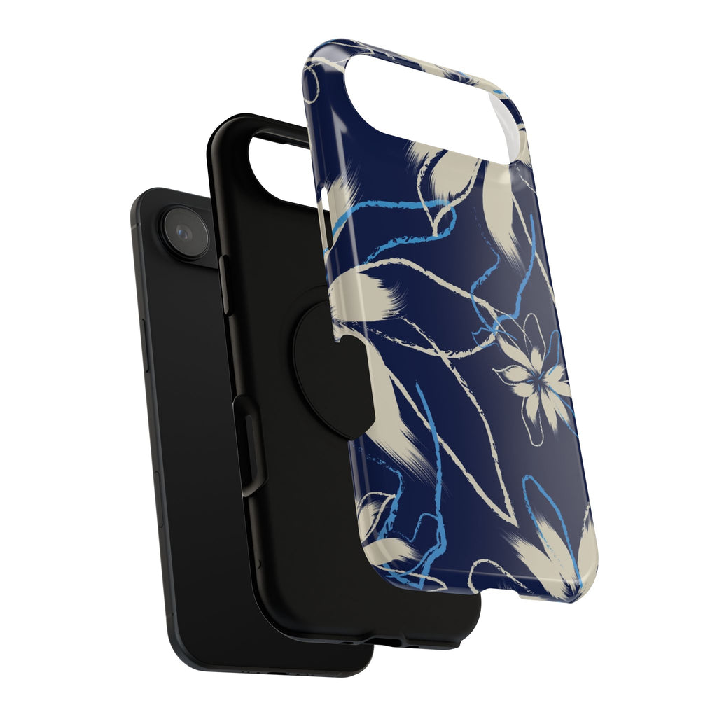 Floral Impact-Resistant Phone Case, Durable