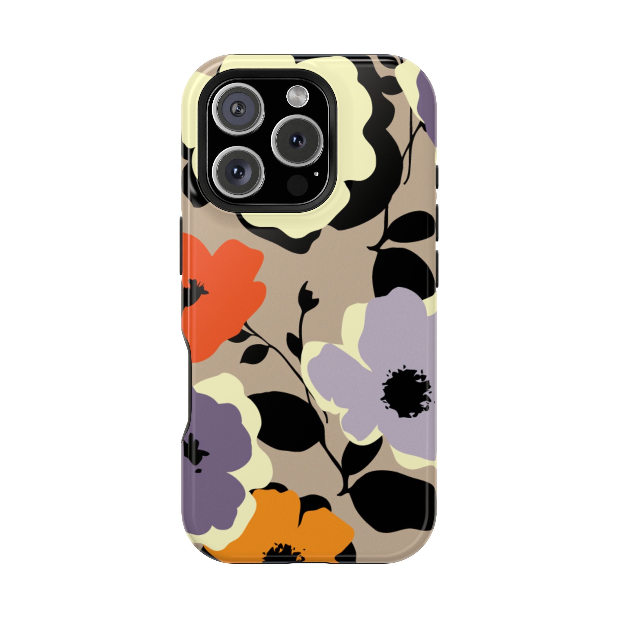 Floral Impact-Resistant Phone Case
