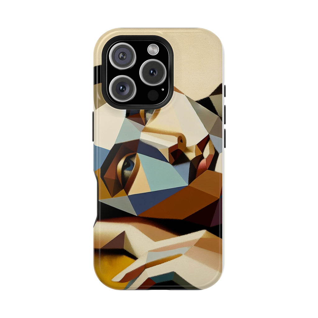 Impact Resistant Phone Case - Thinking Woman Takes a Moment Design